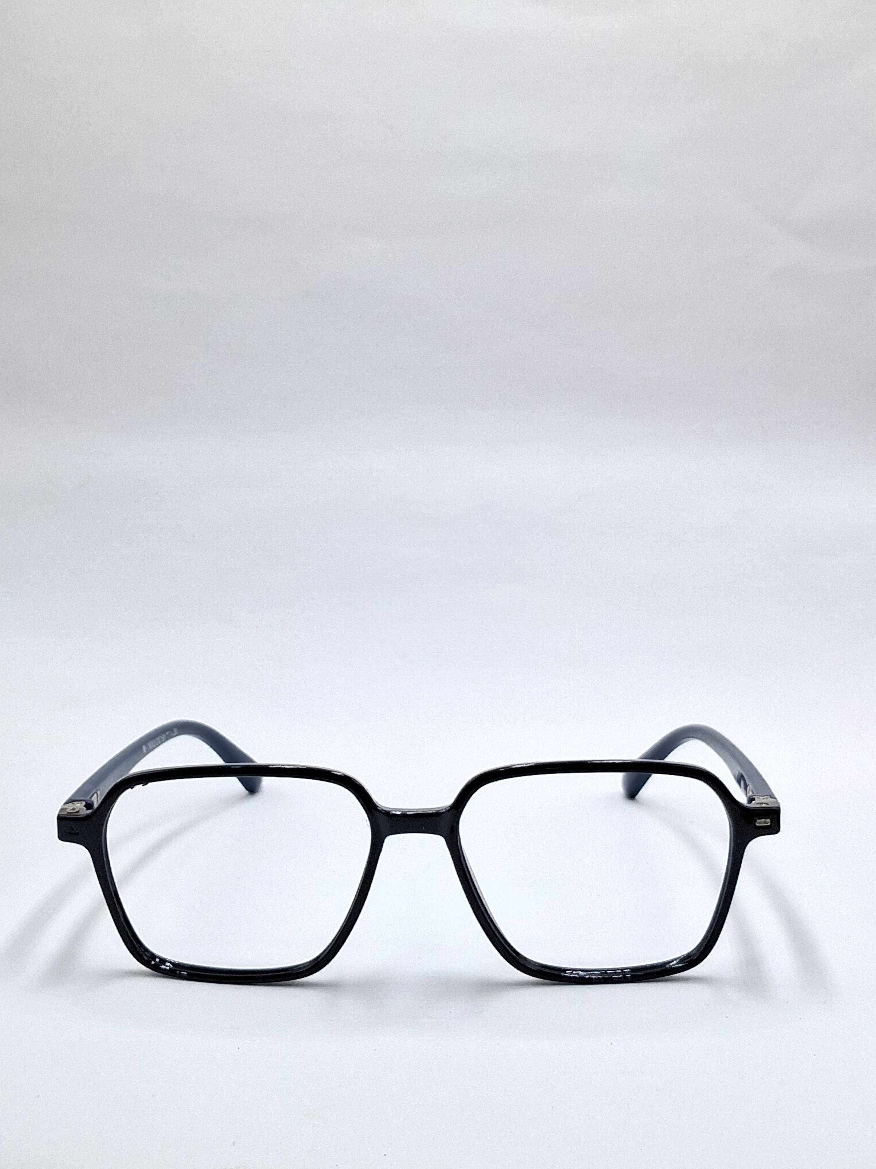 vision plus glossy black and blue stick frame