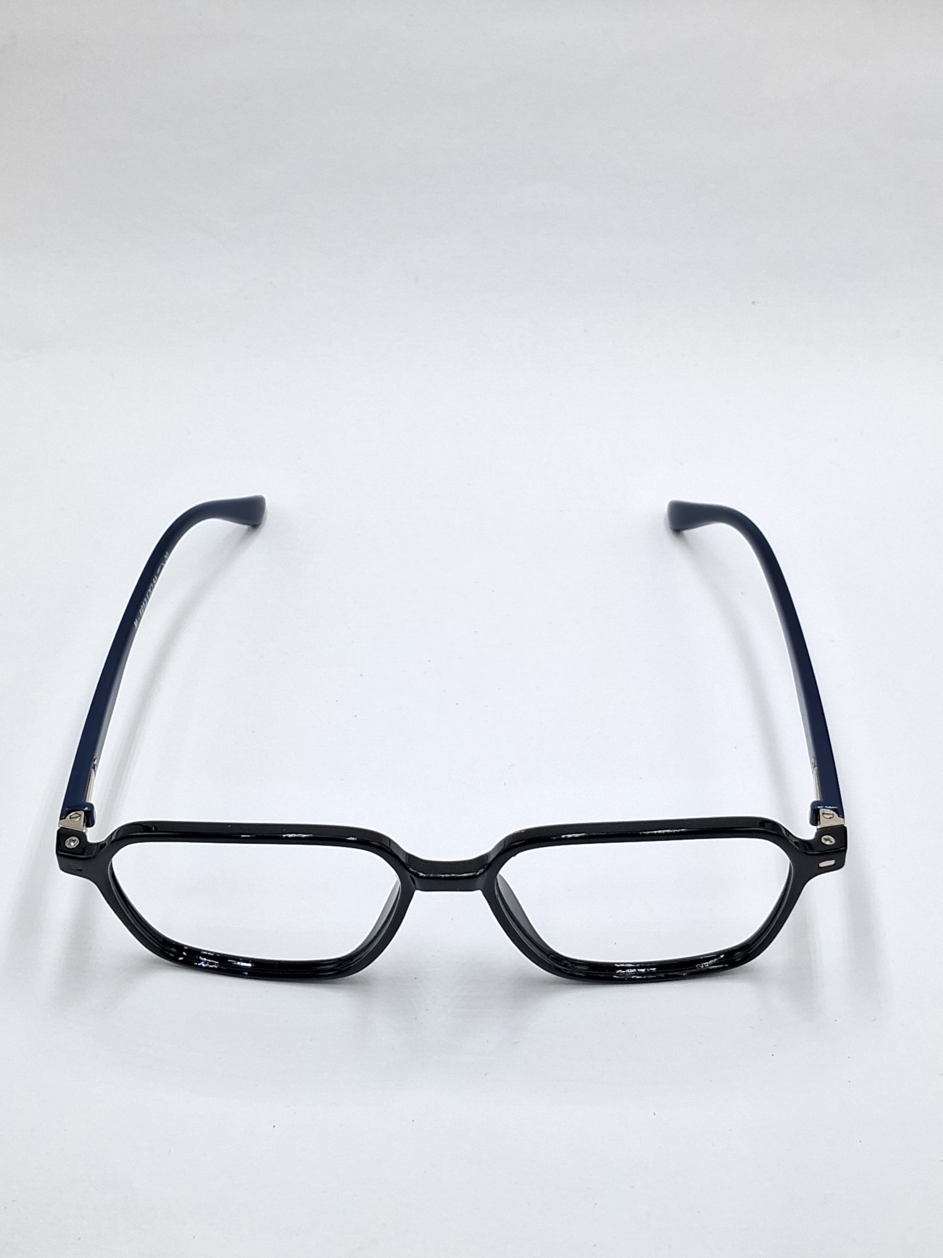 vision plus glossy black and blue stick frame