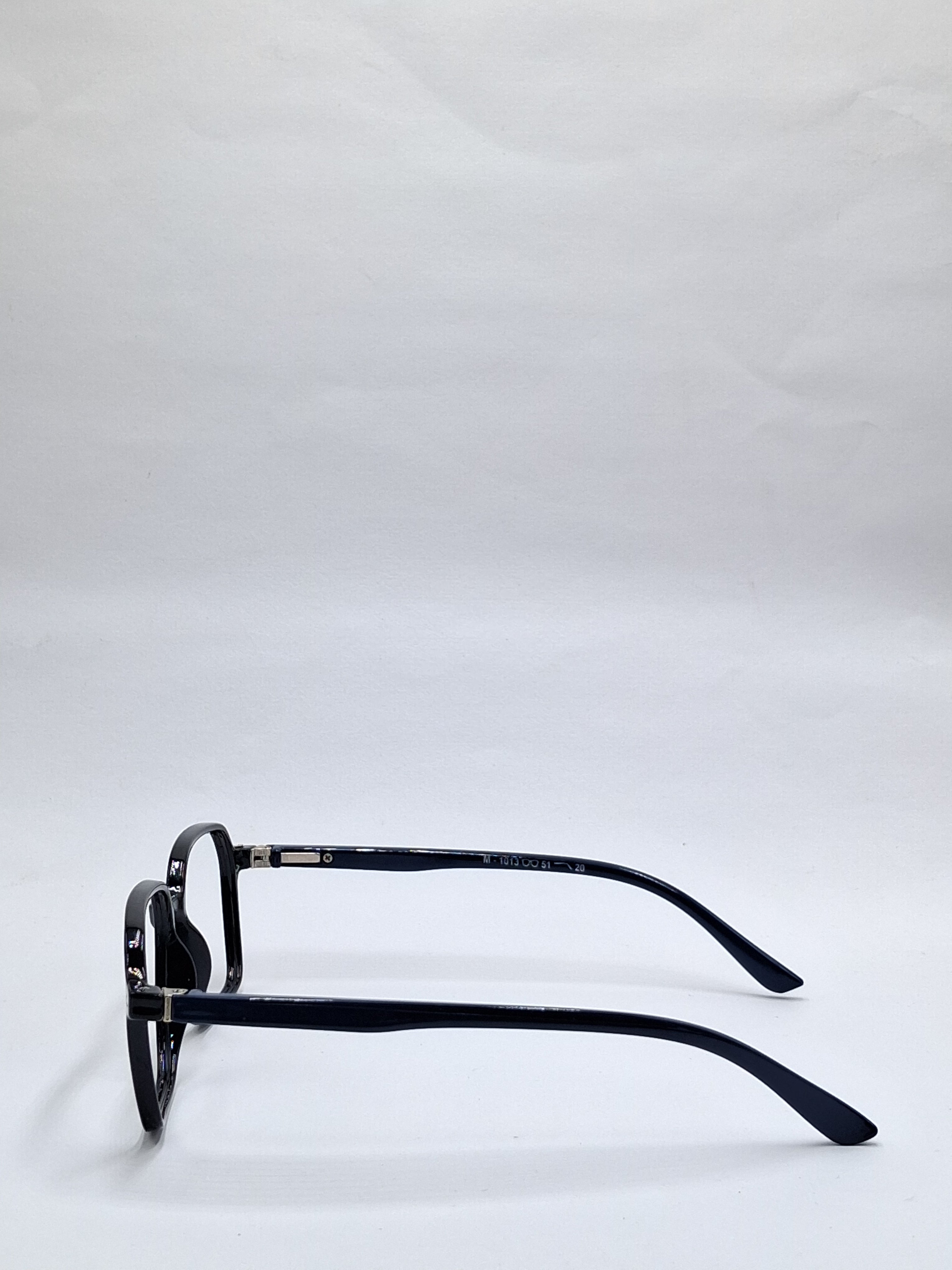vision plus glossy black and blue stick frame