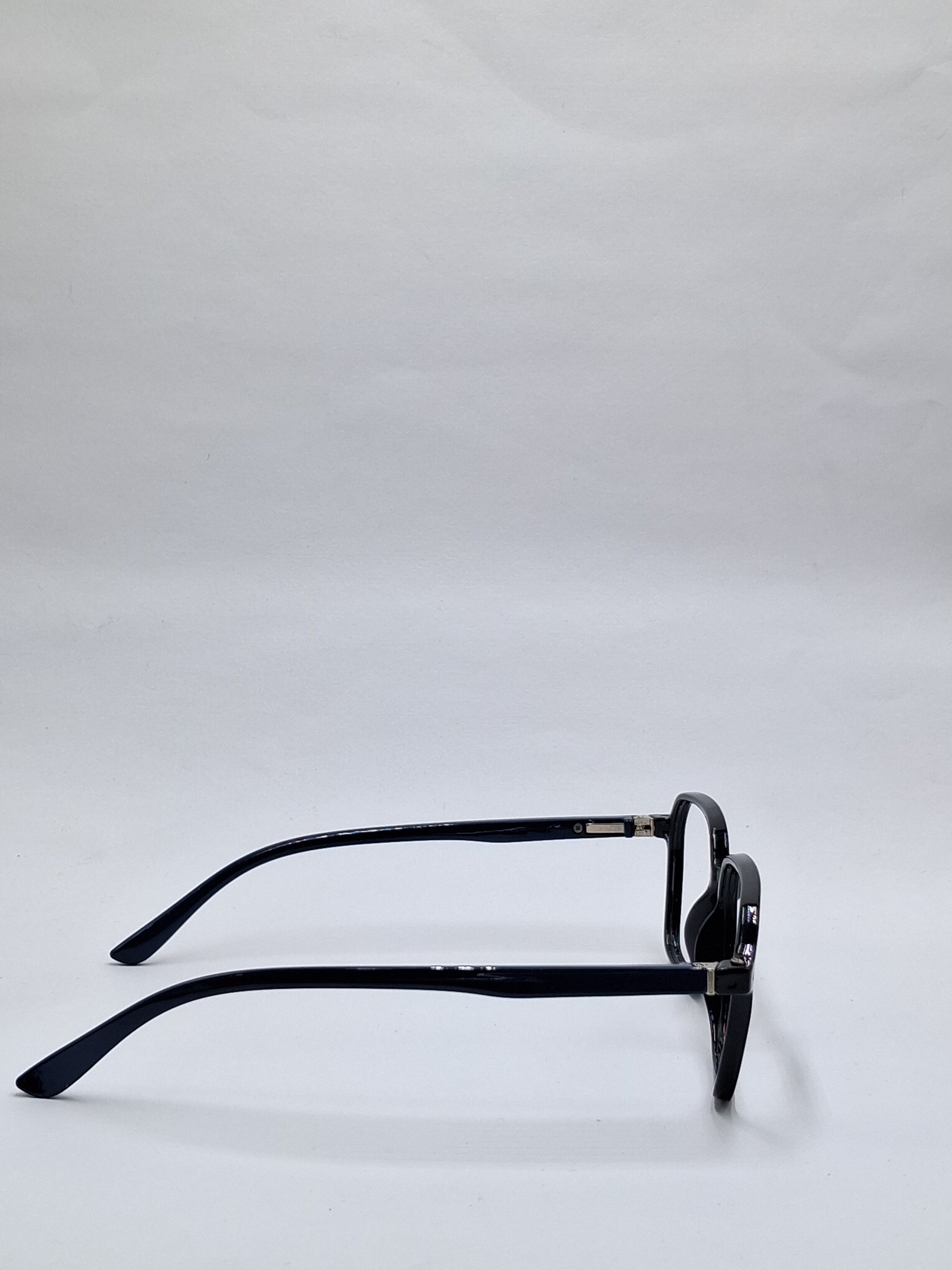 vision plus glossy black and blue stick frame