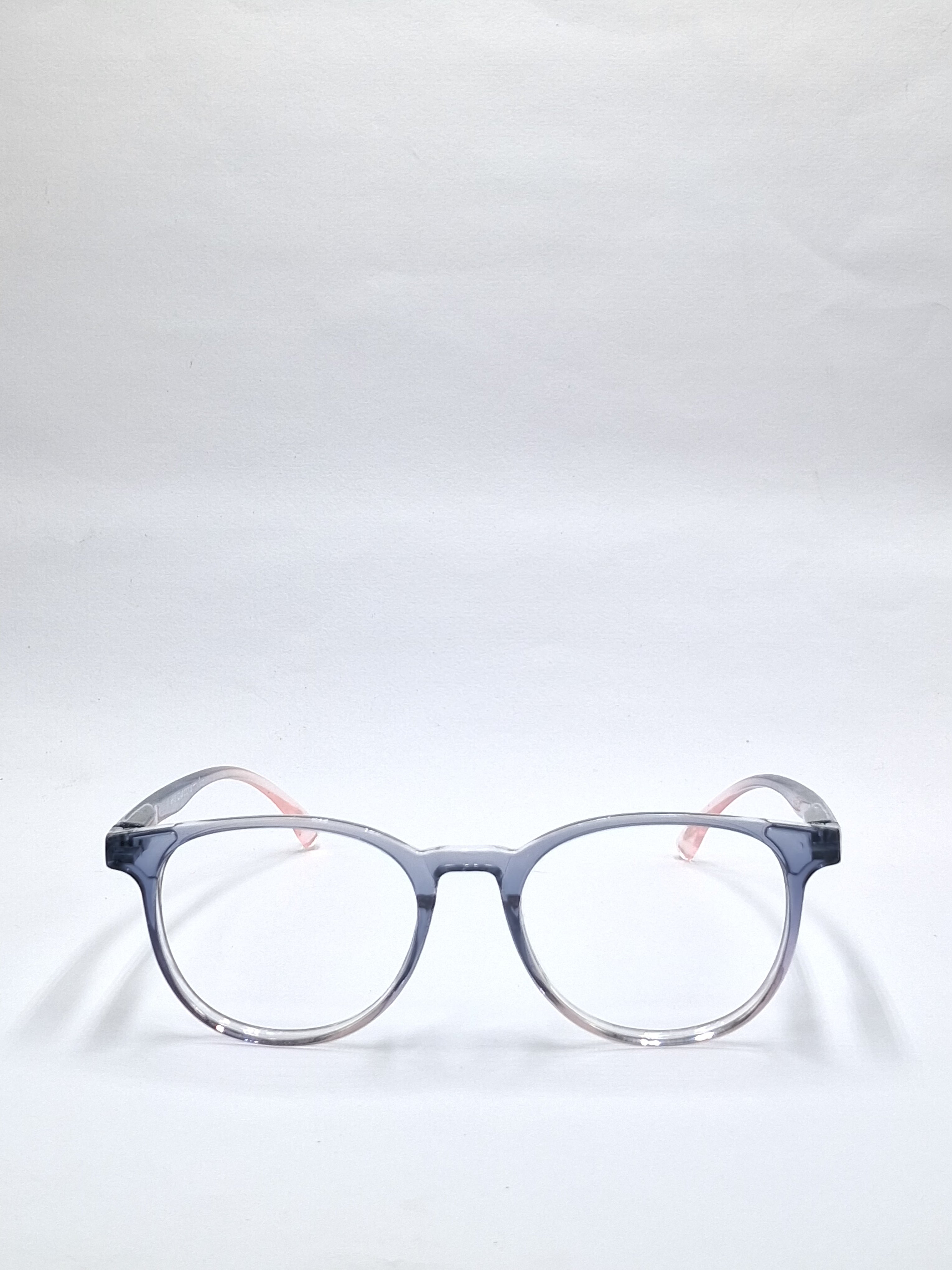 vision plus dual tone crystal gray and pink frame