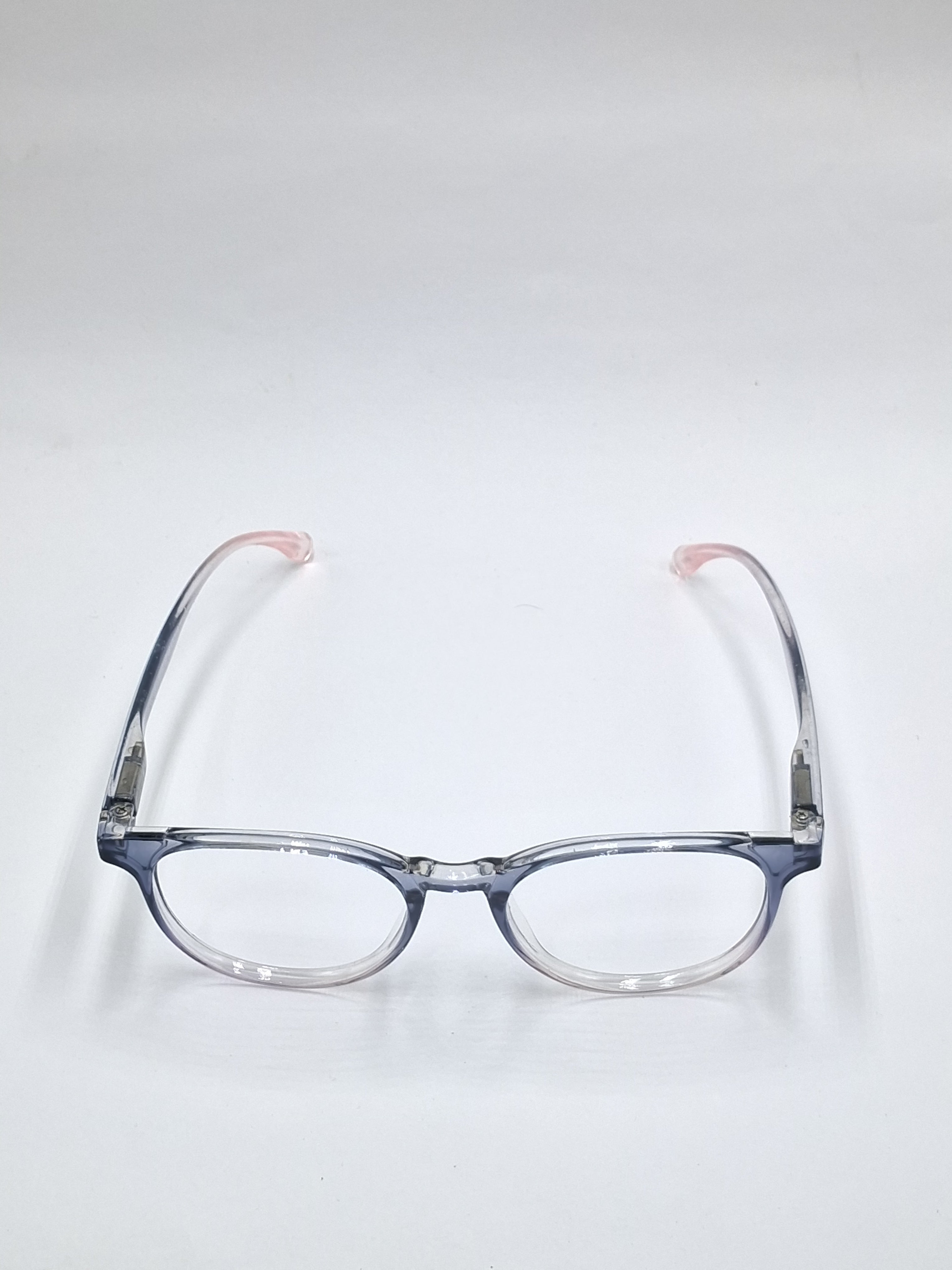 vision plus dual tone crystal gray and pink frame