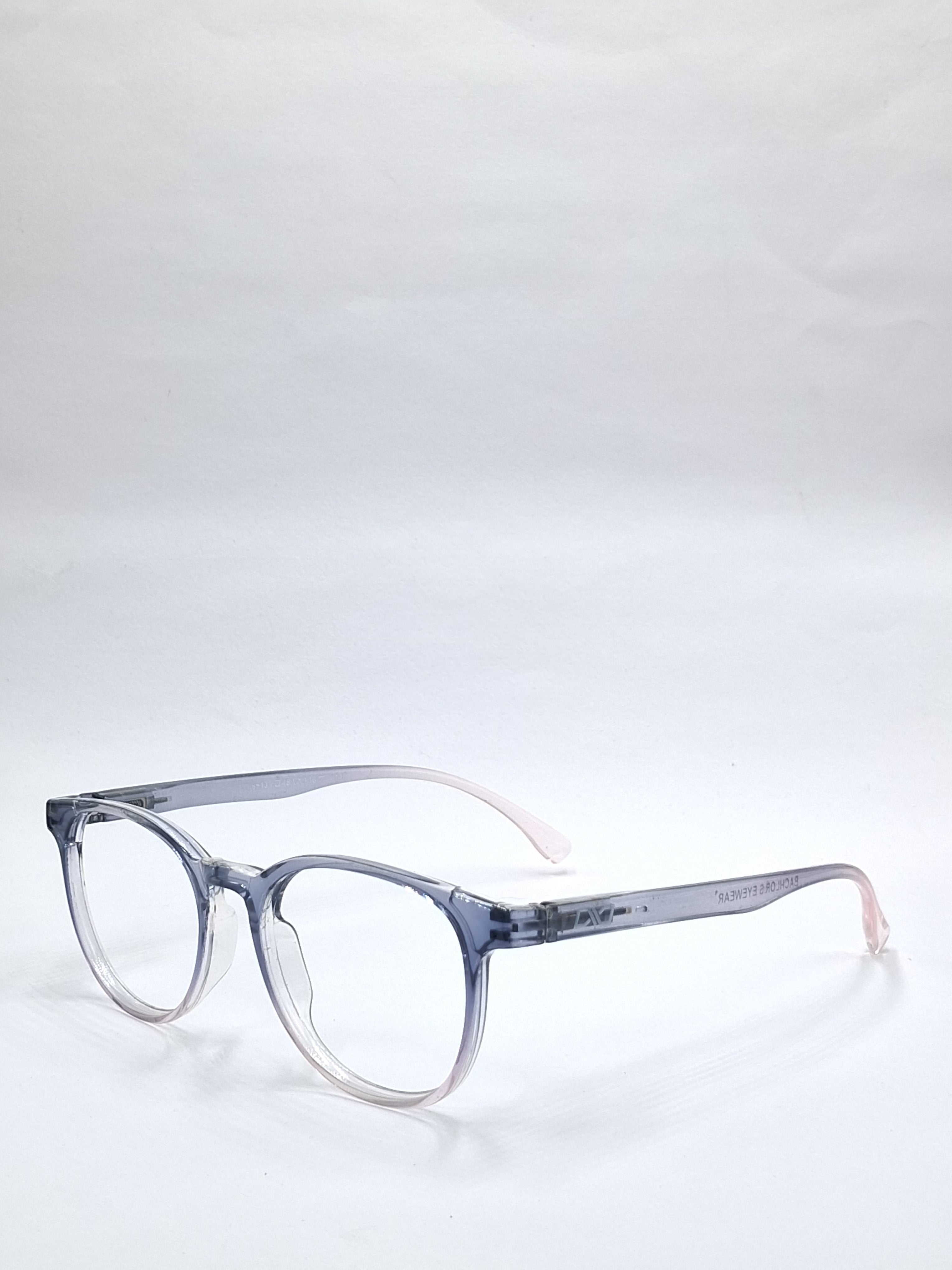 vision plus dual tone crystal gray and pink frame