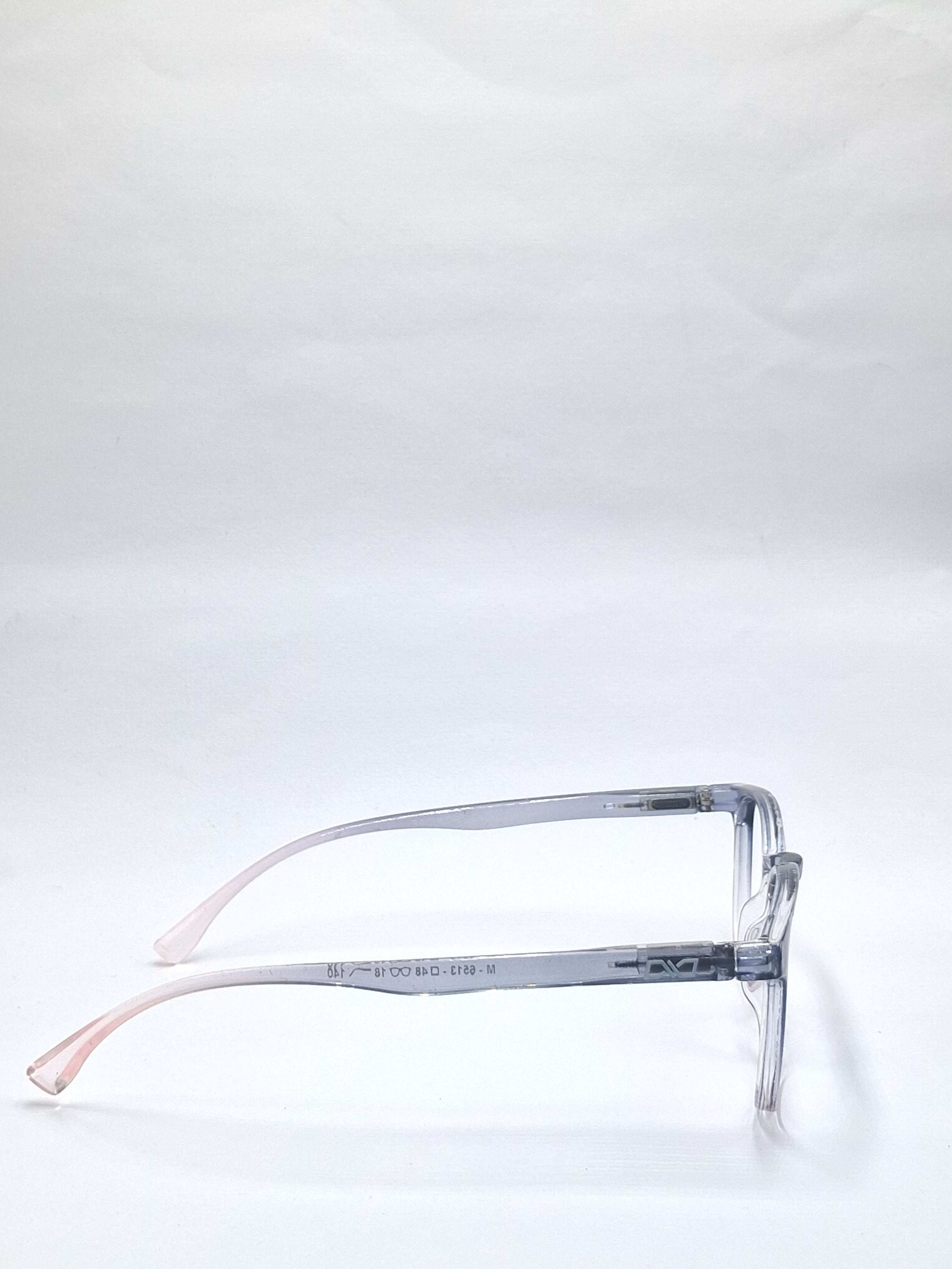 vision plus dual tone crystal gray and pink frame
