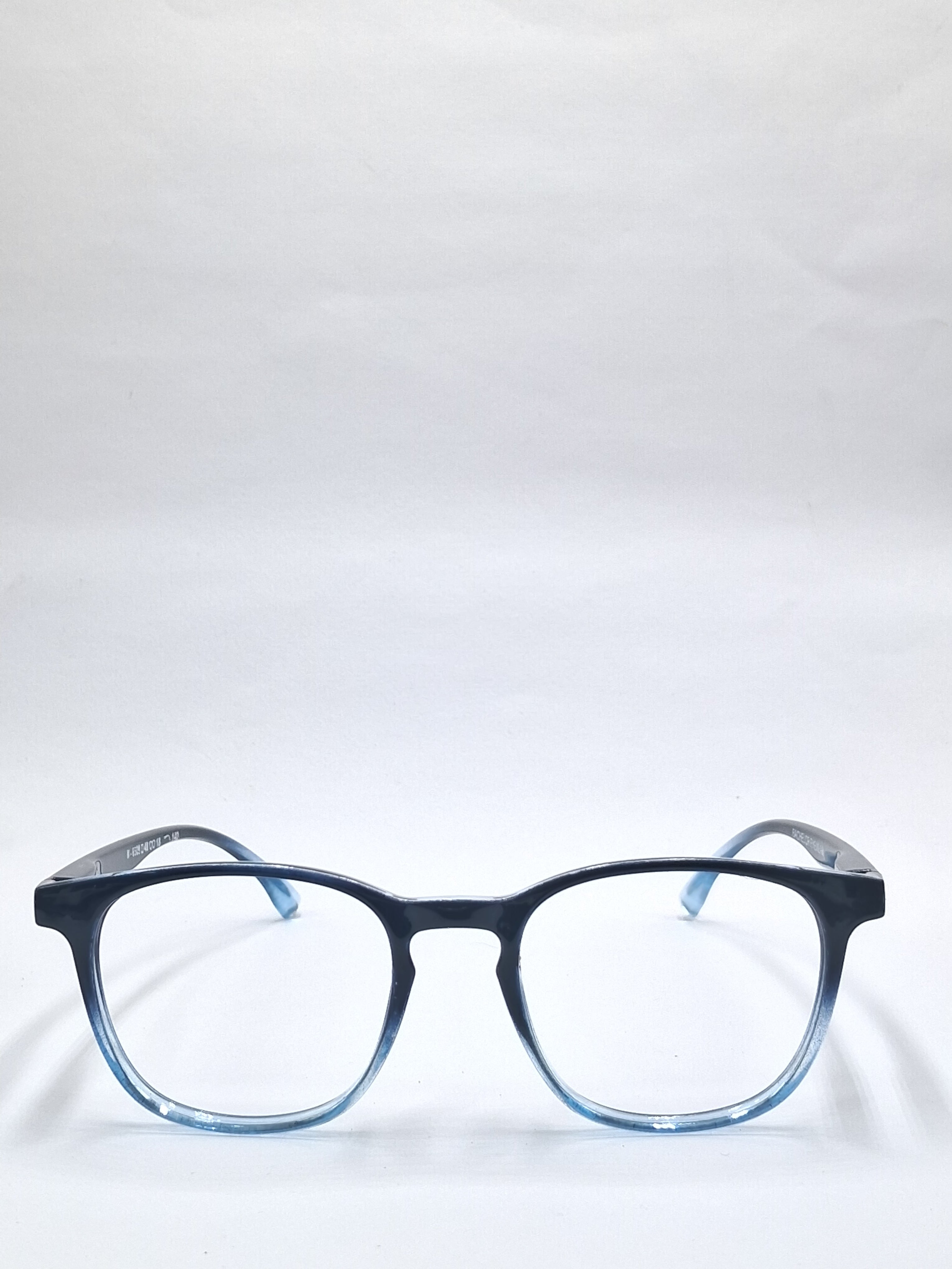 vision plus dual tone blue and black frame