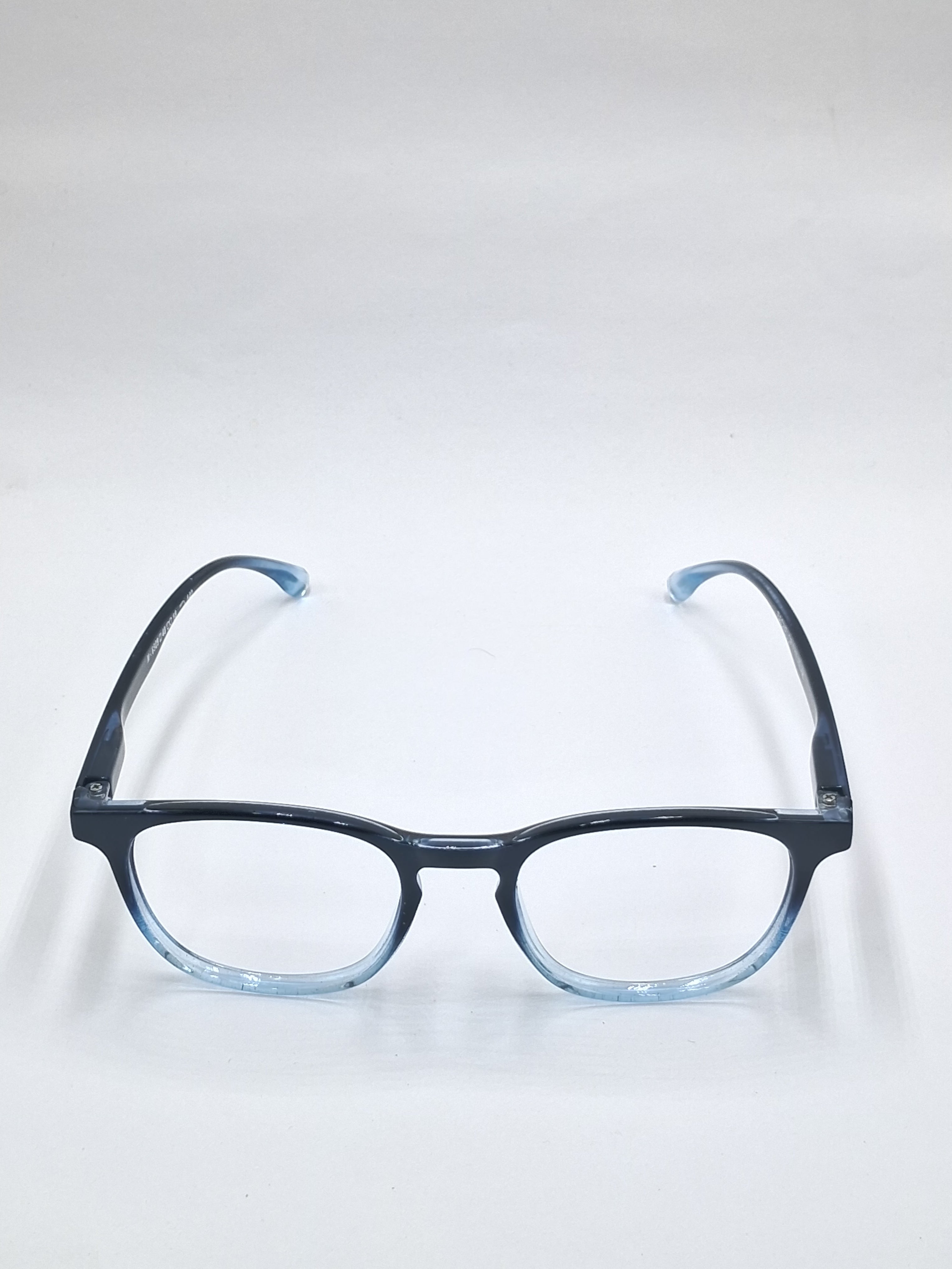 vision plus dual tone blue and black frame