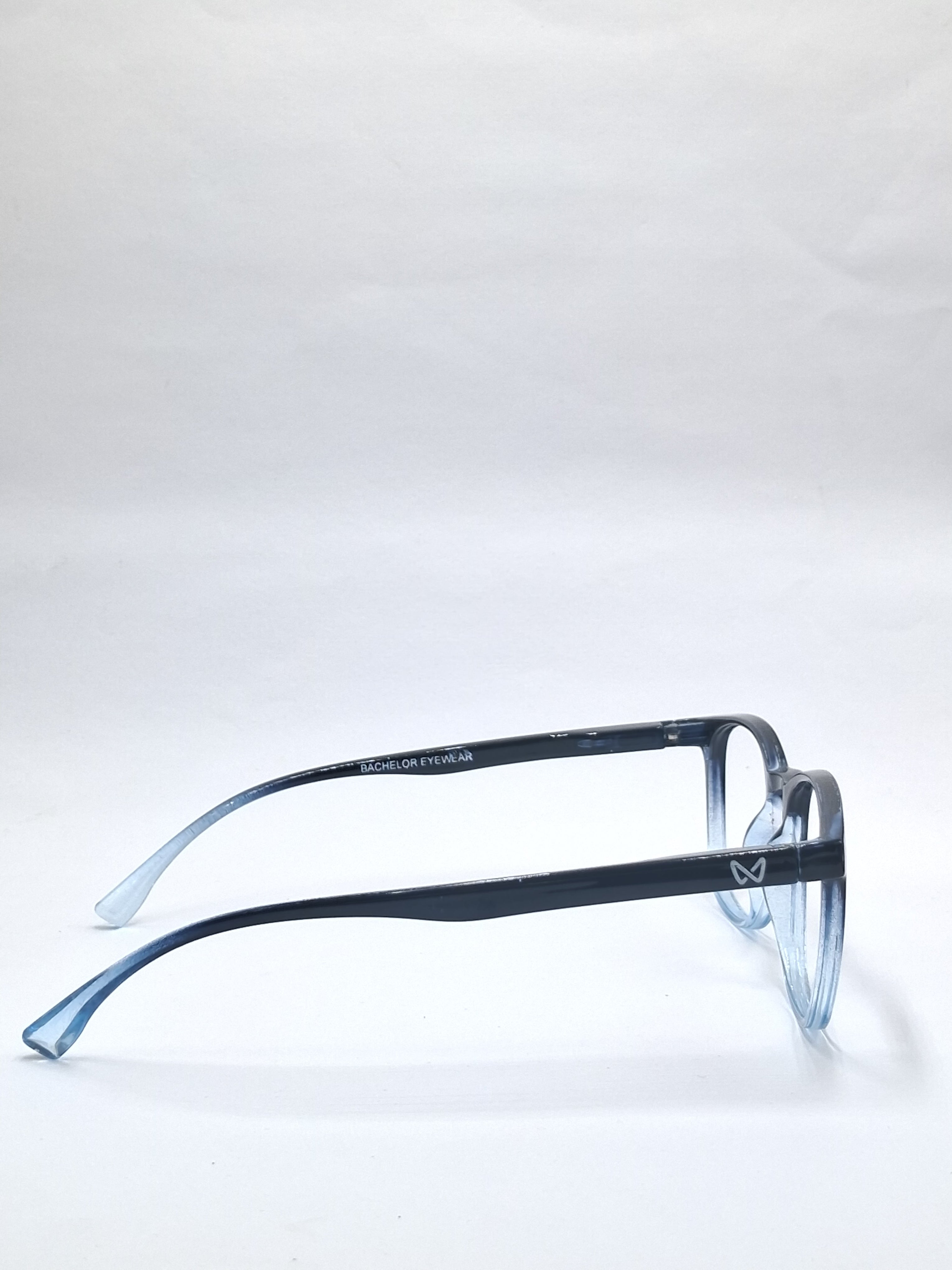 vision plus dual tone blue and black frame