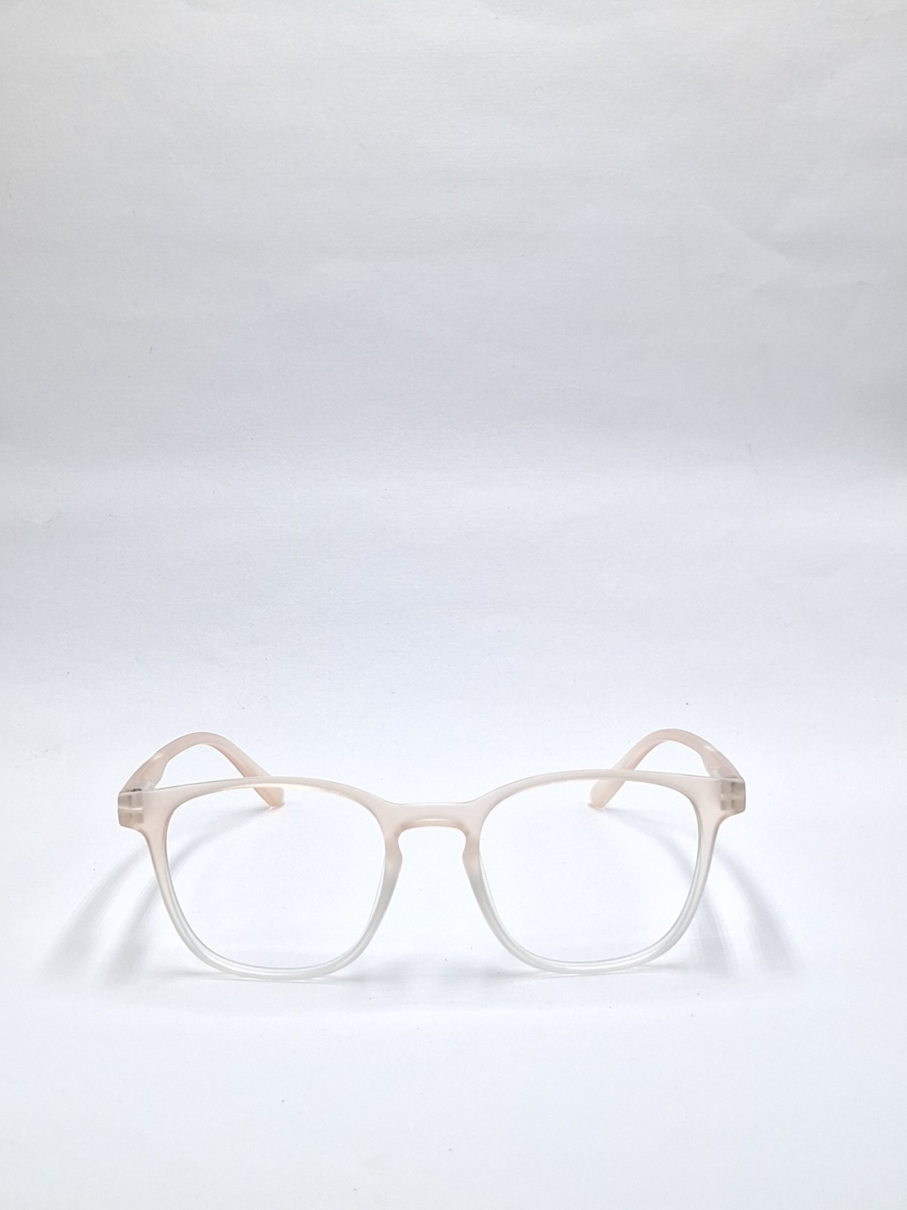 vision plus matte beige frame