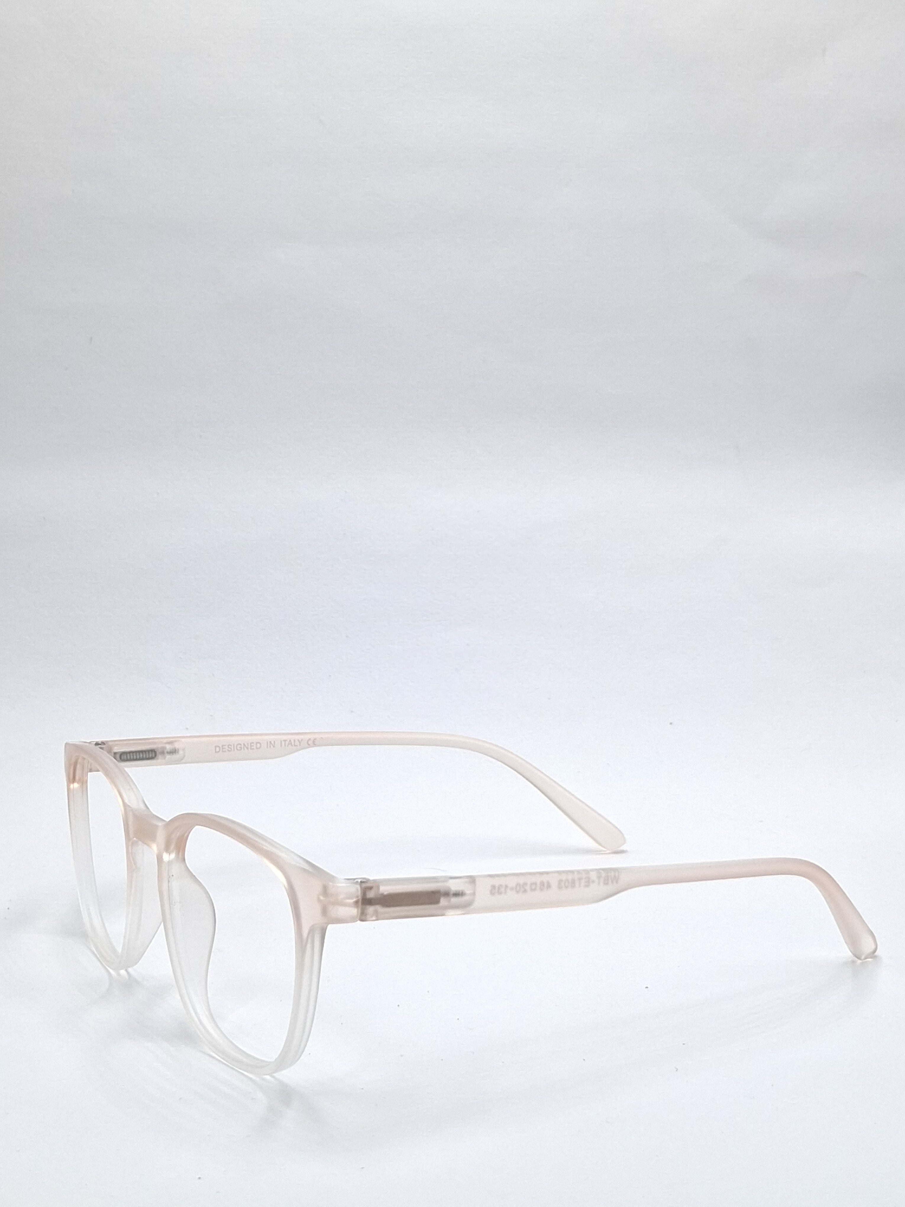 vision plus matte beige frame