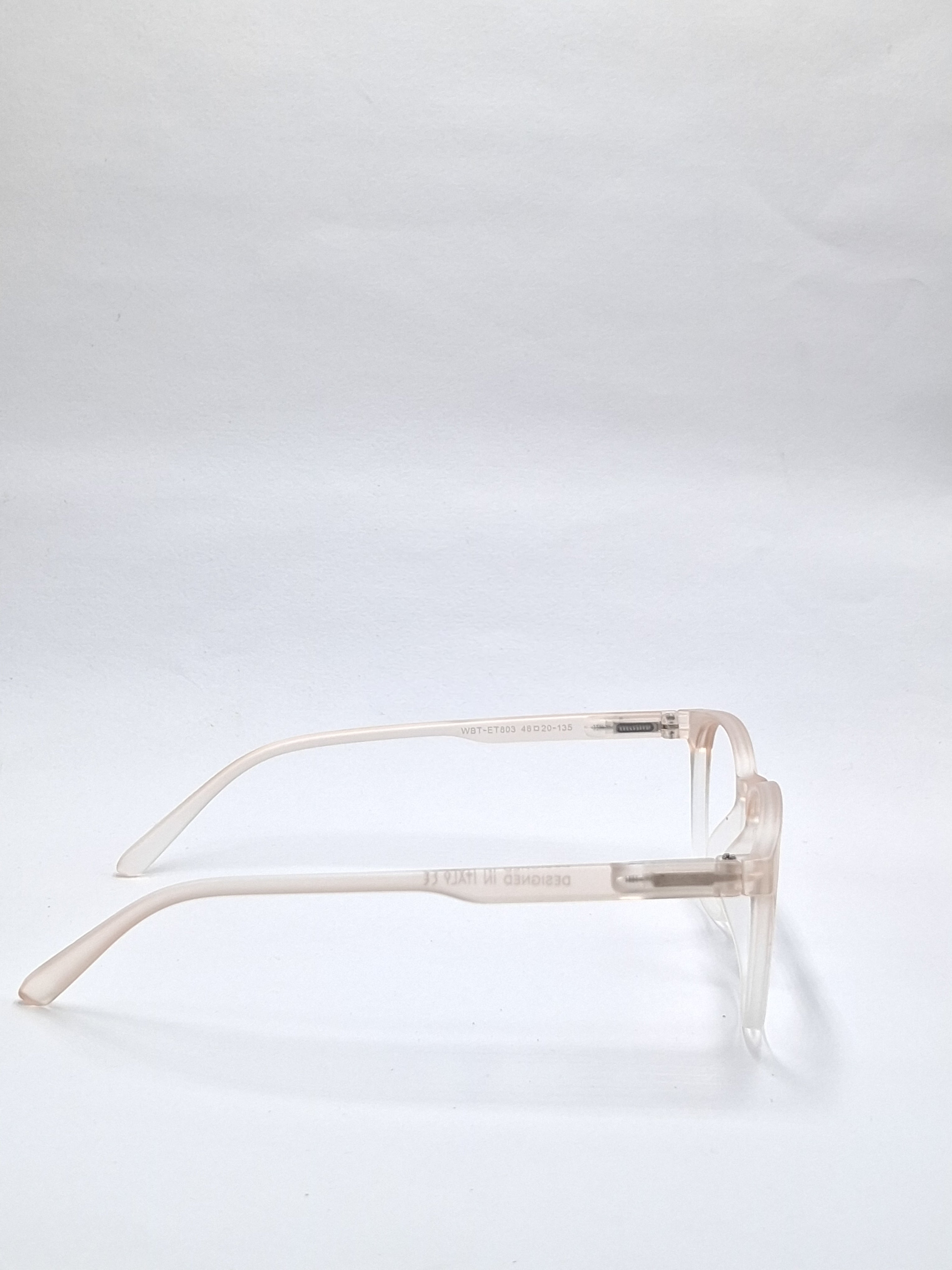 vision plus matte beige frame