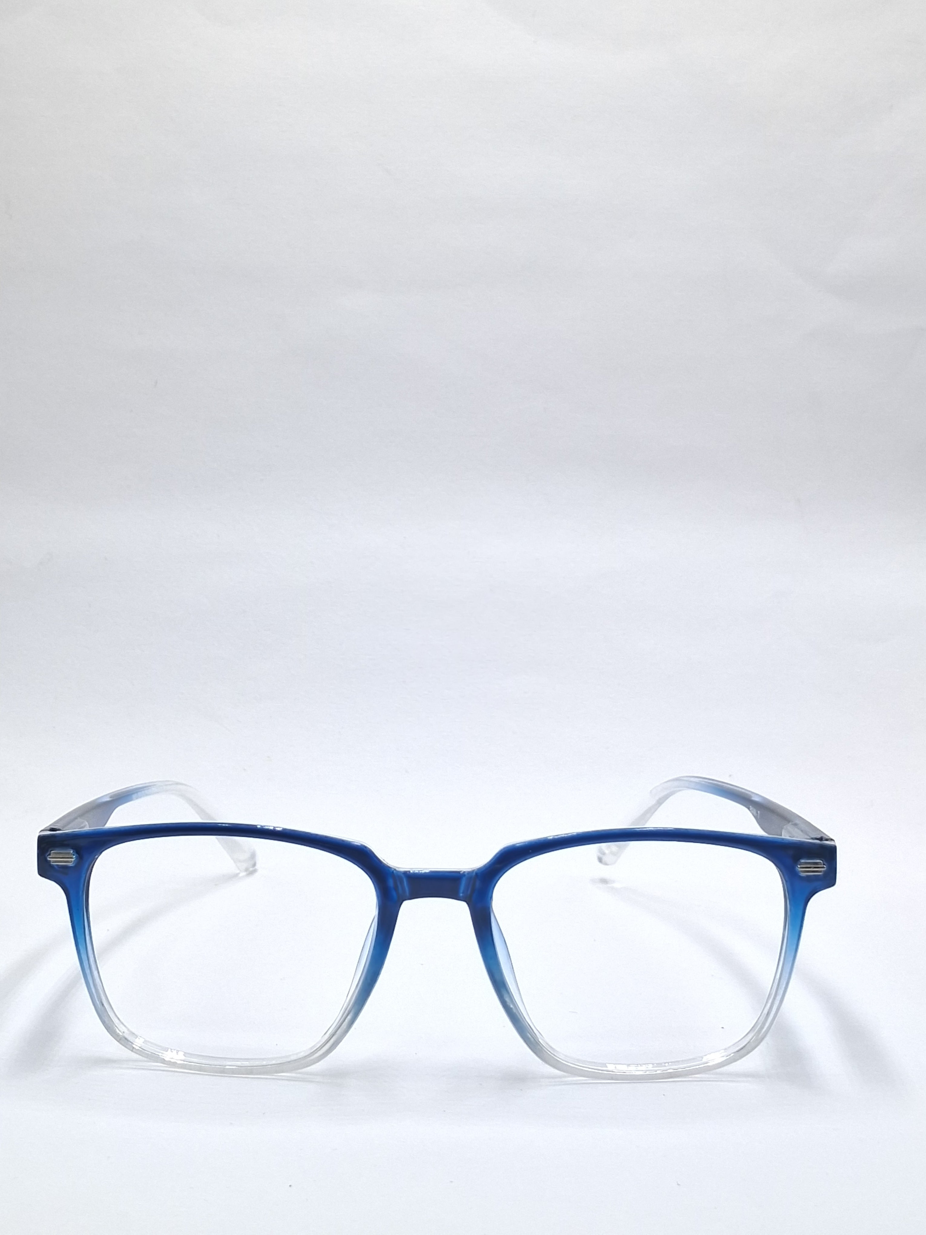 vision plus dual tone blue frame