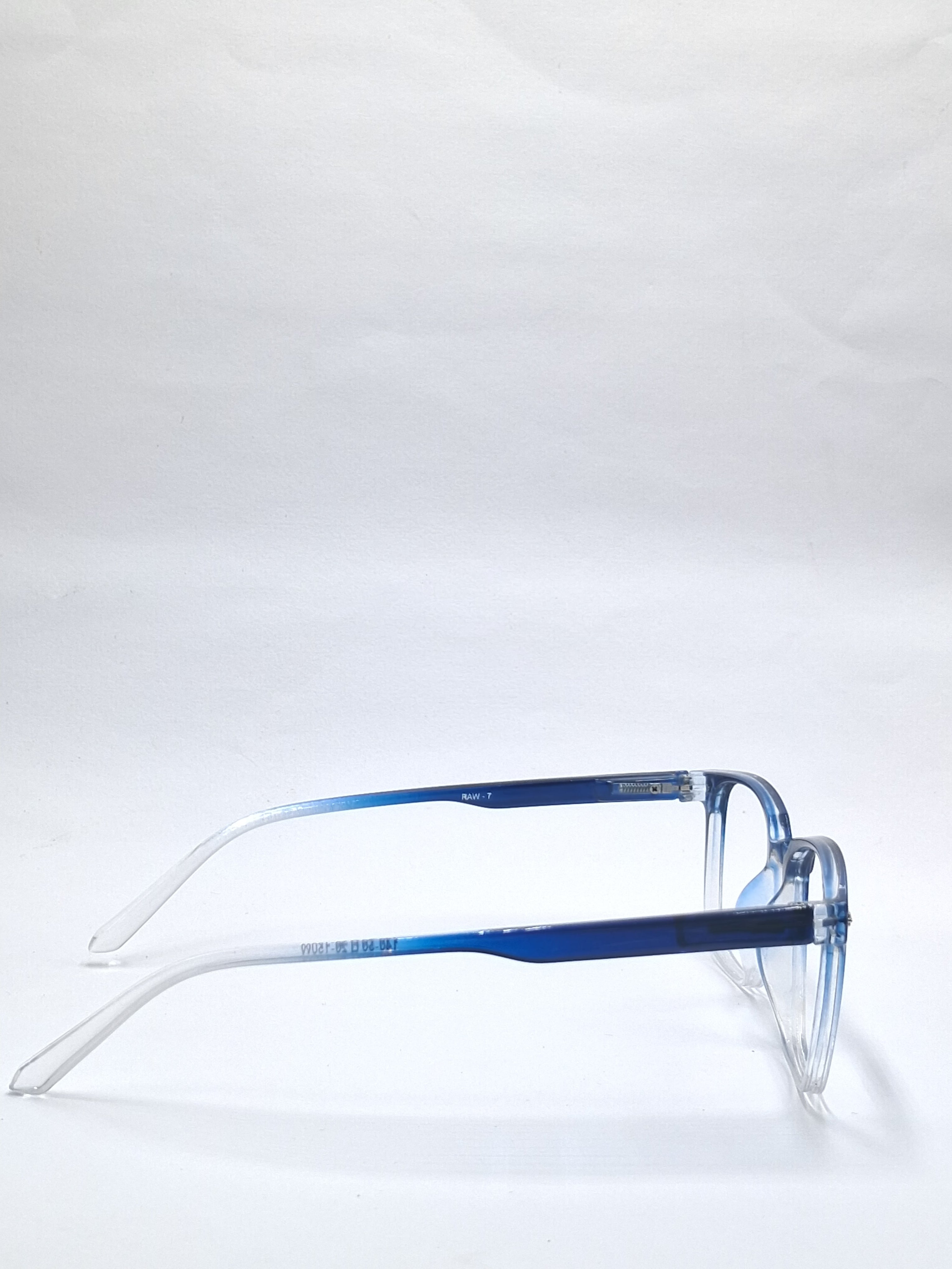 vision plus dual tone blue frame