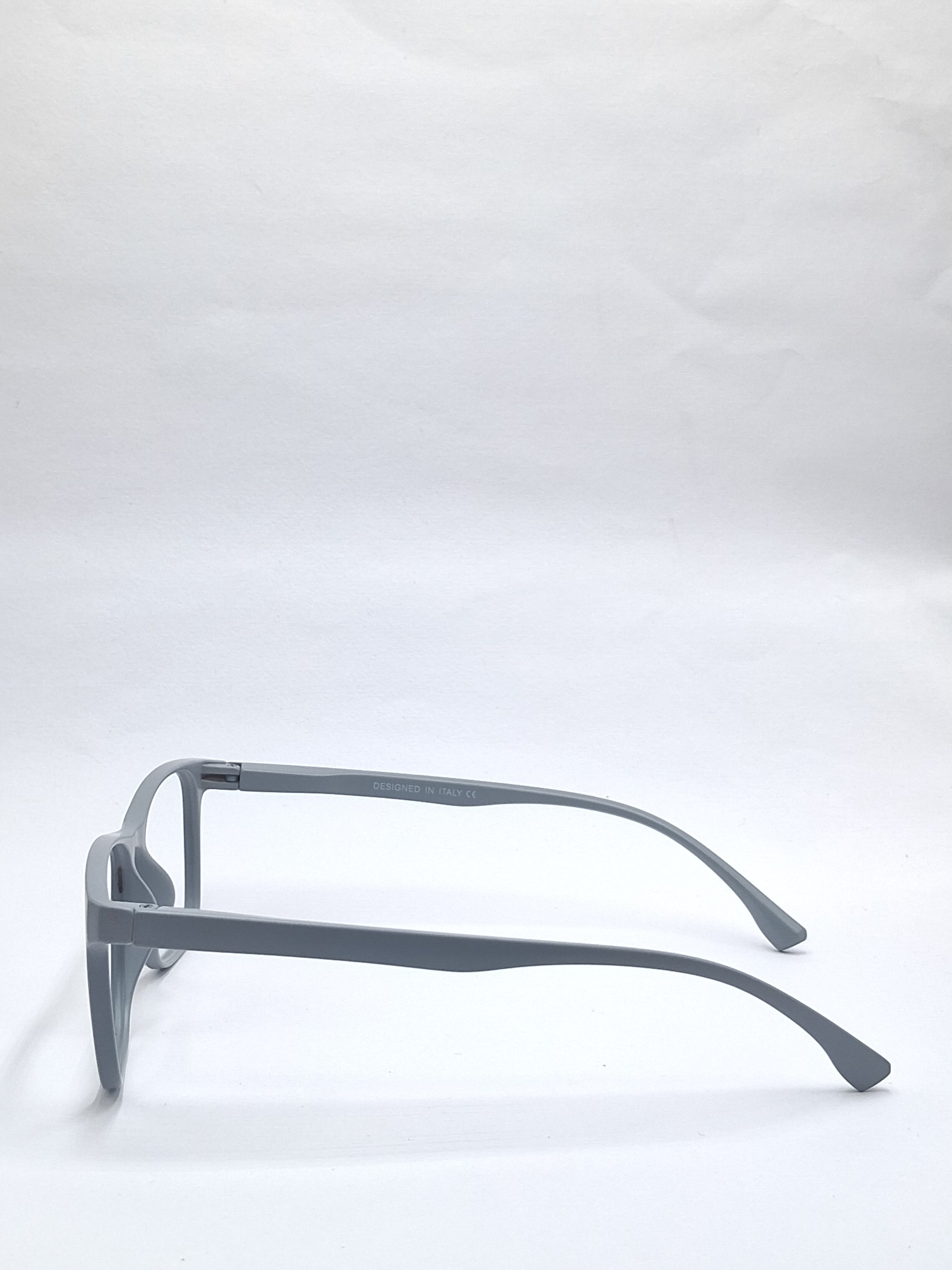 vision plus matte gray frame