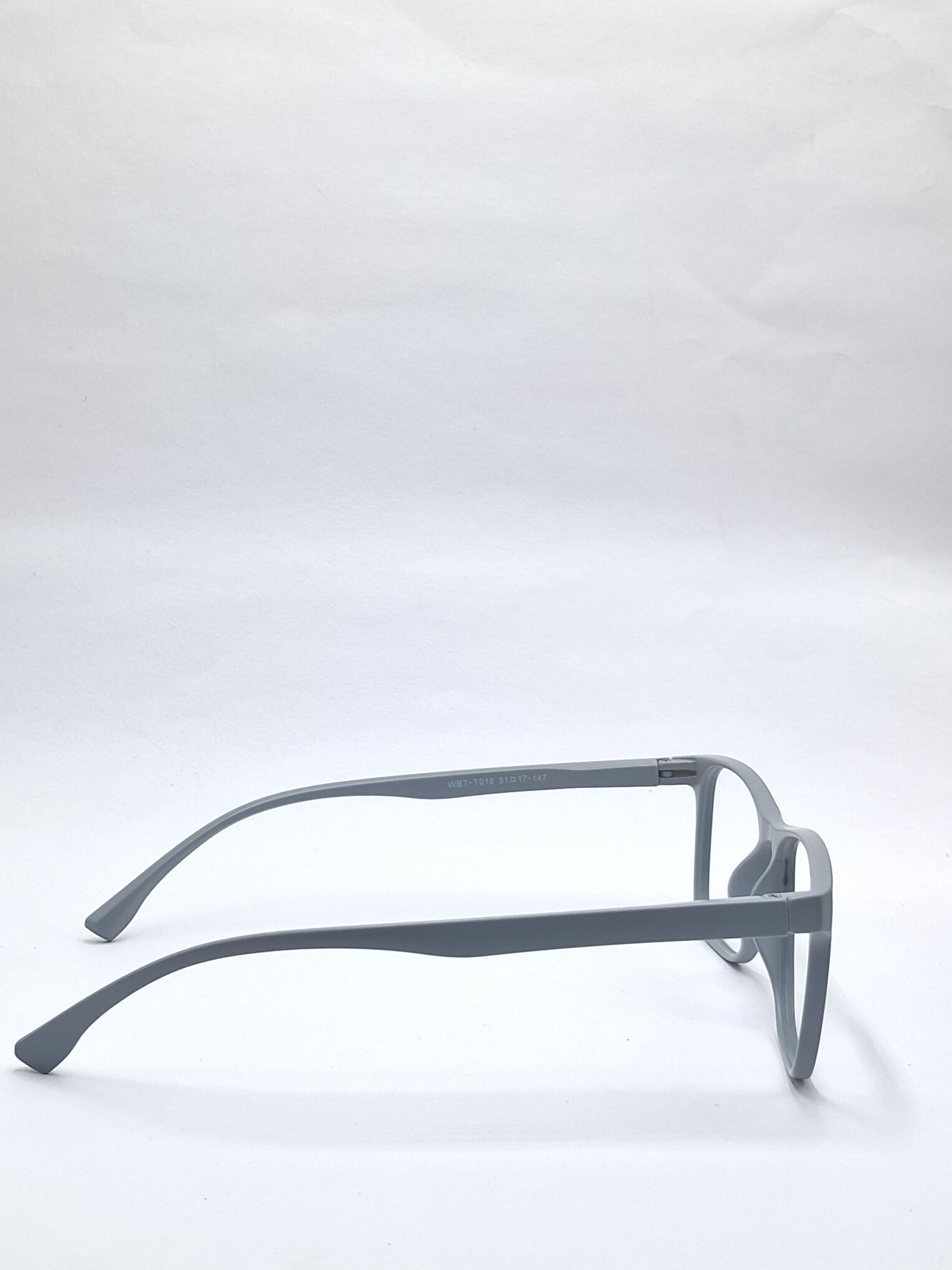 vision plus matte gray frame
