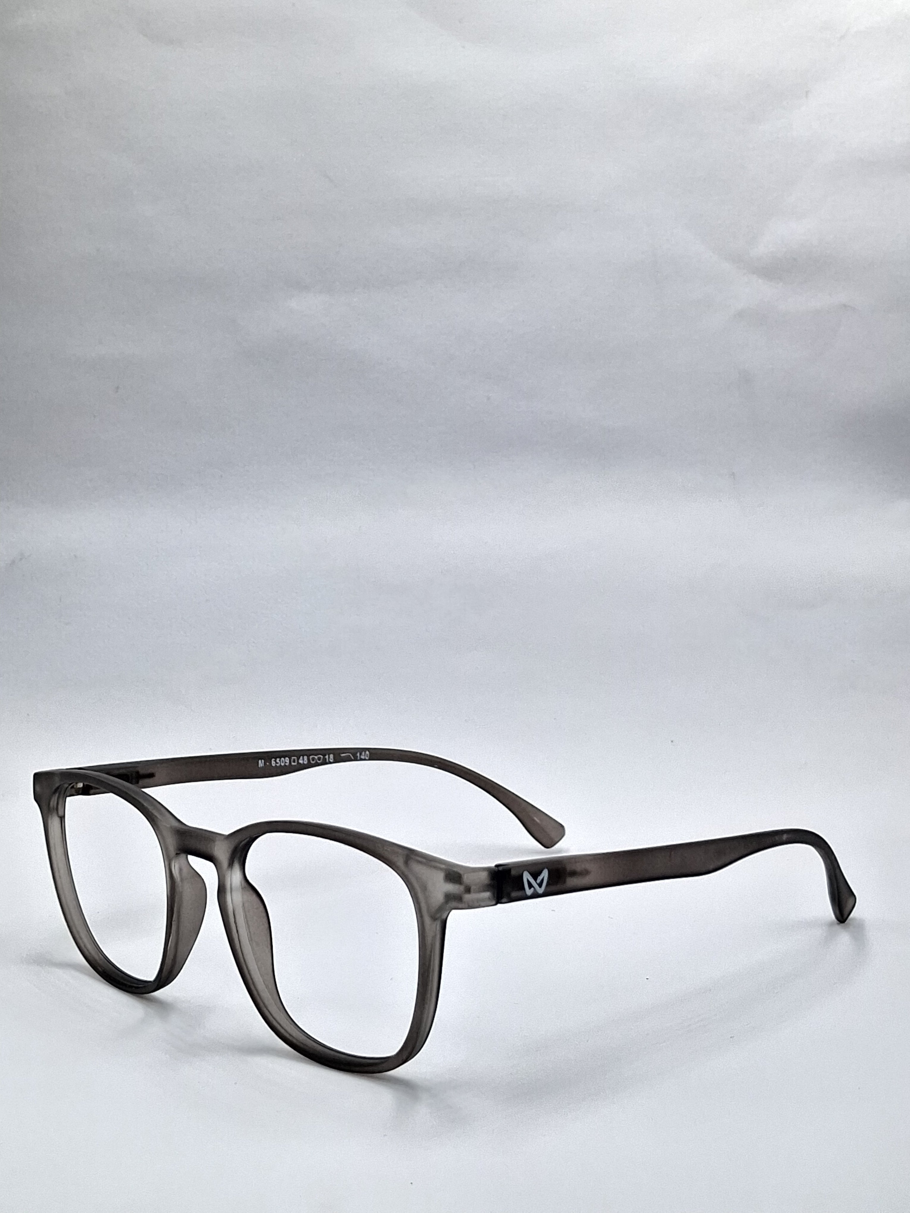 vision plus matte gray frame