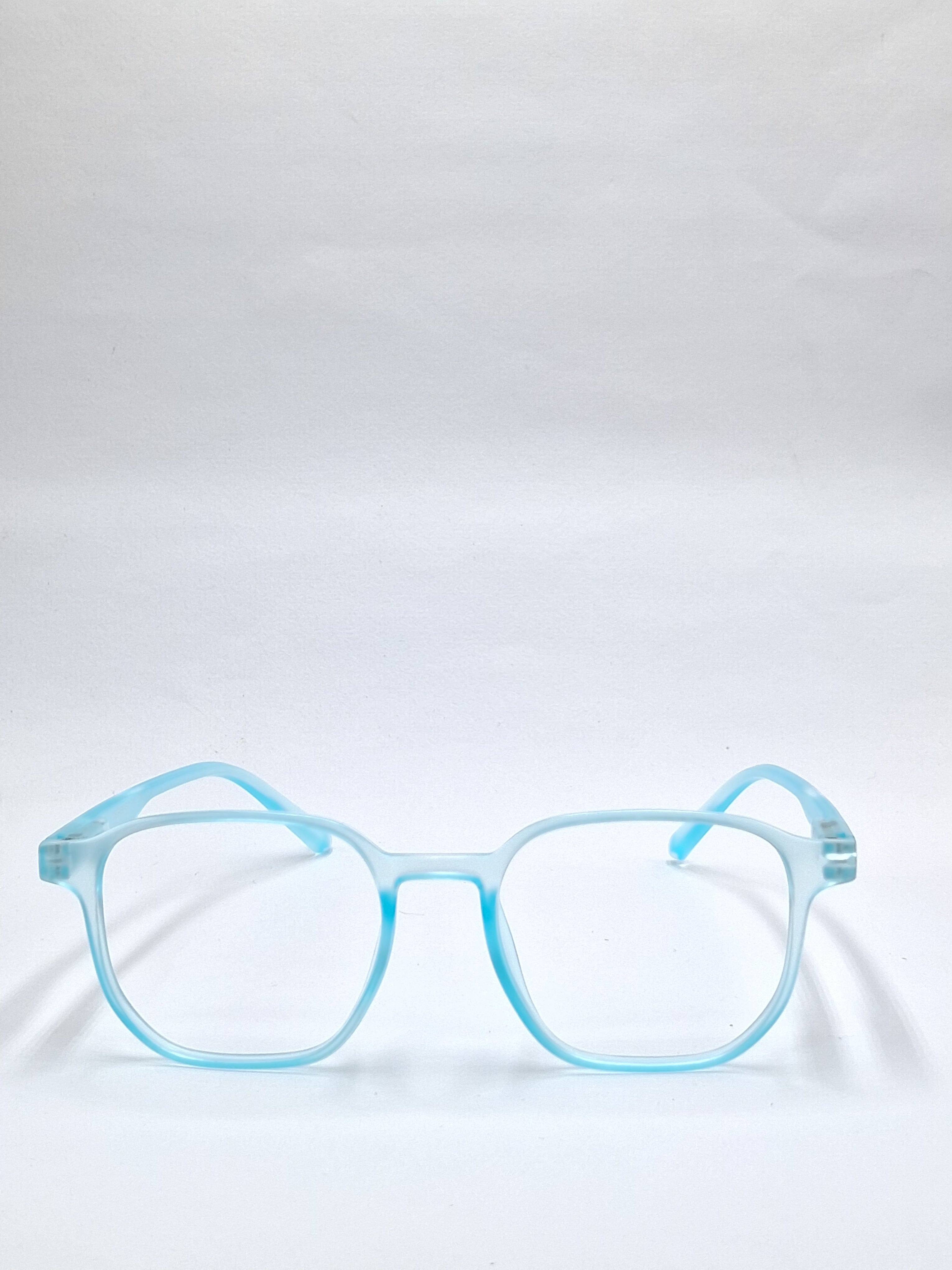 vision plus matte sky blue frame