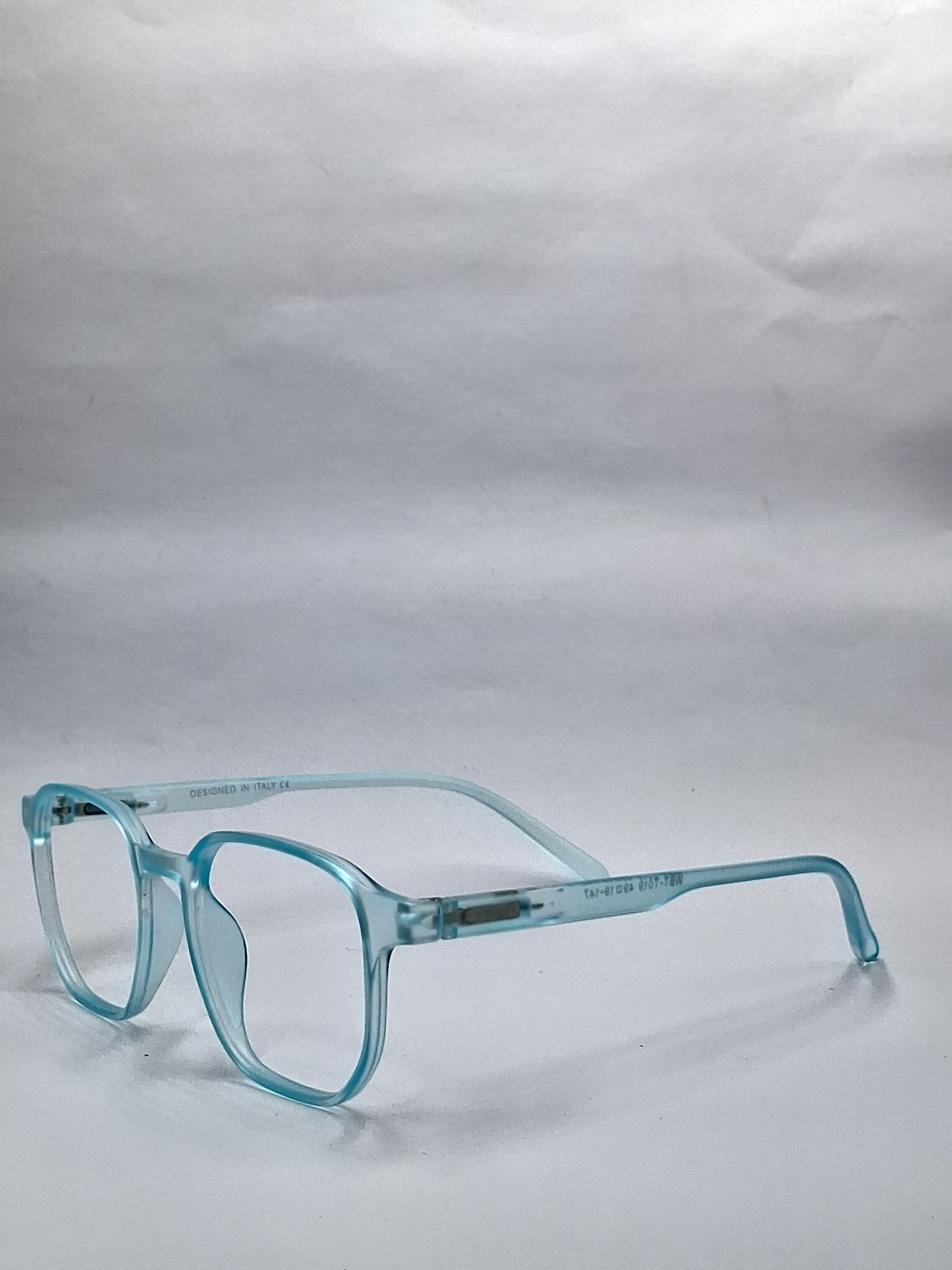 vision plus matte sky blue frame