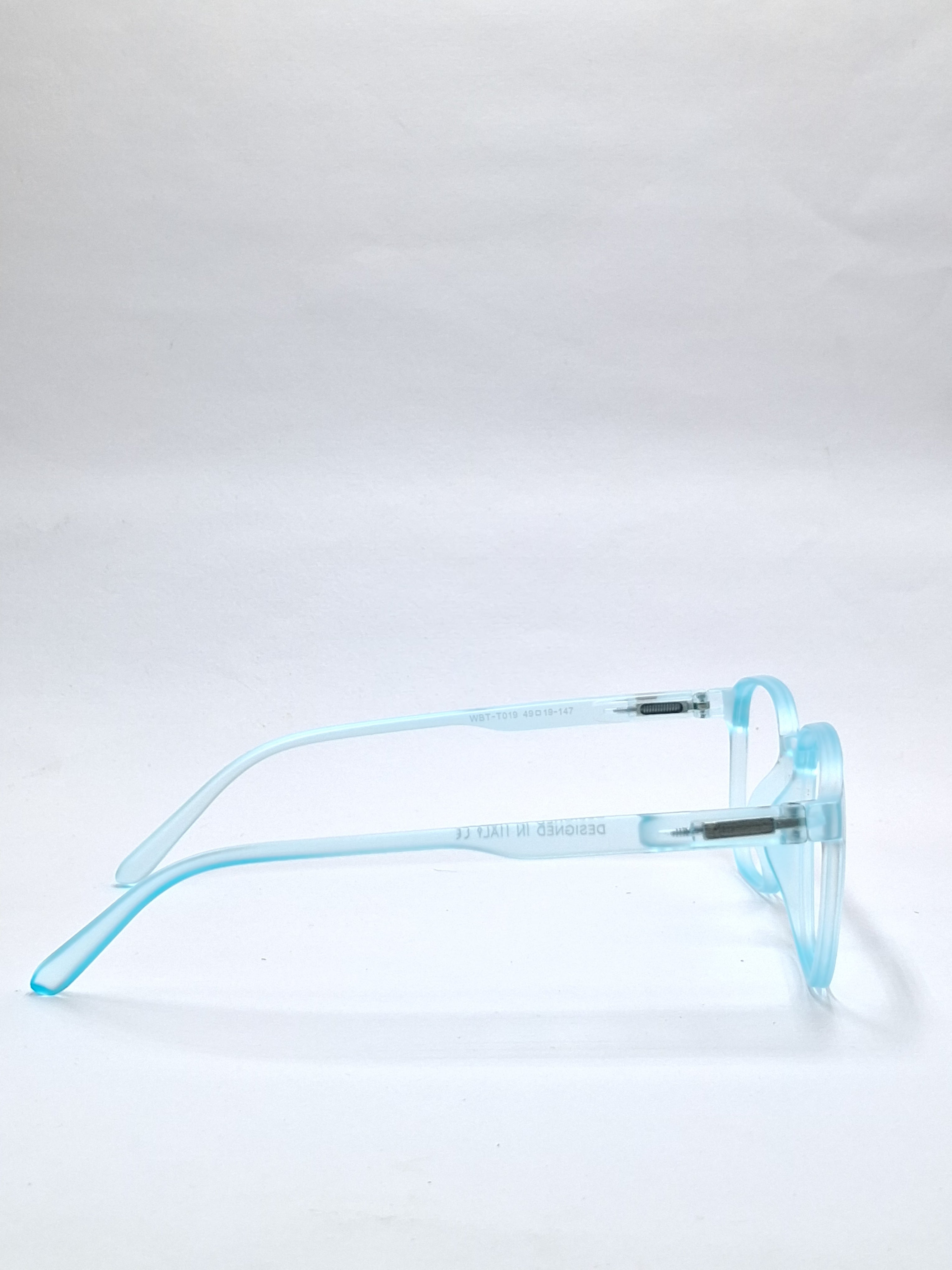 vision plus matte sky blue frame
