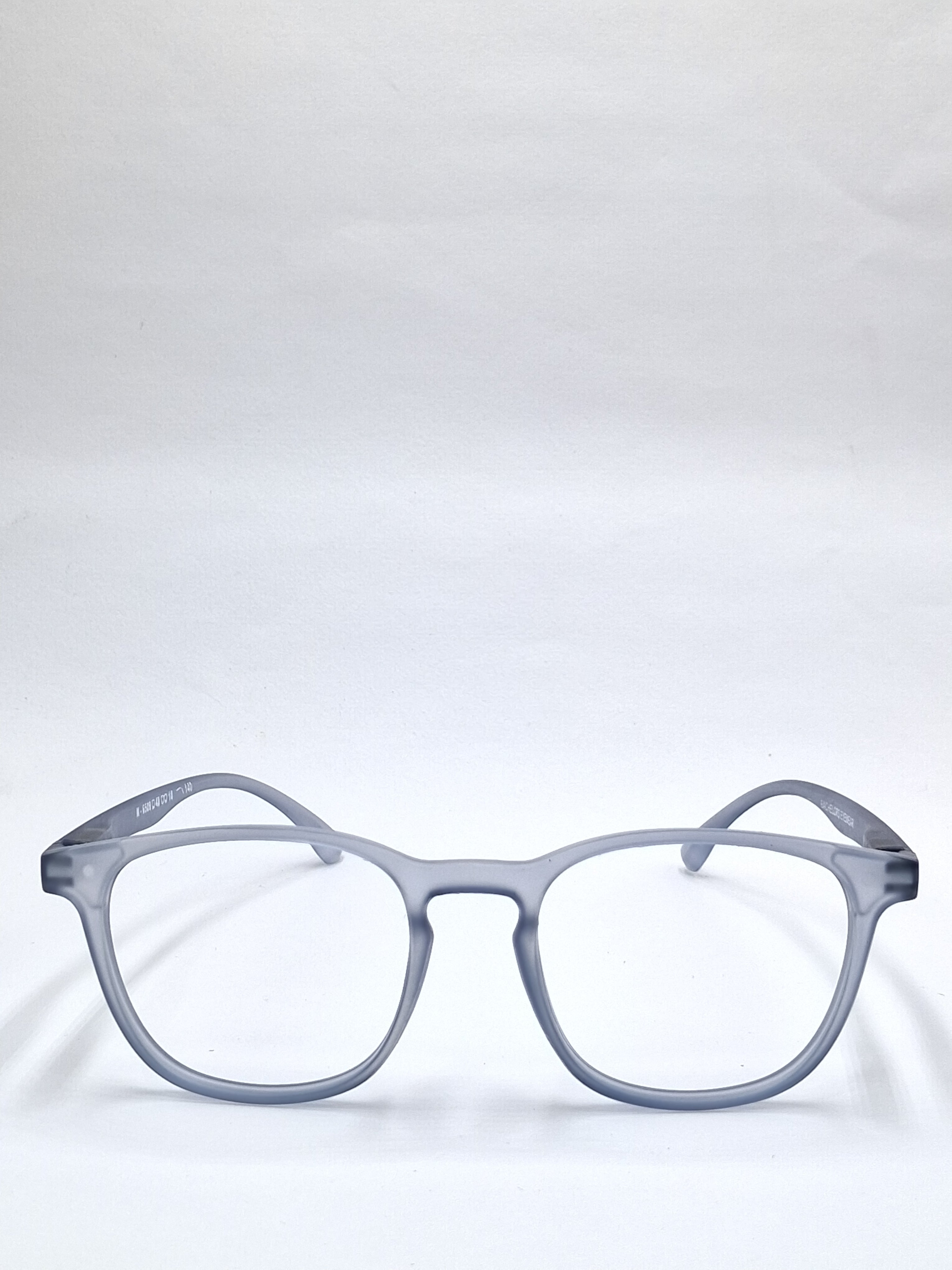 vision plus matte crystal gray frame
