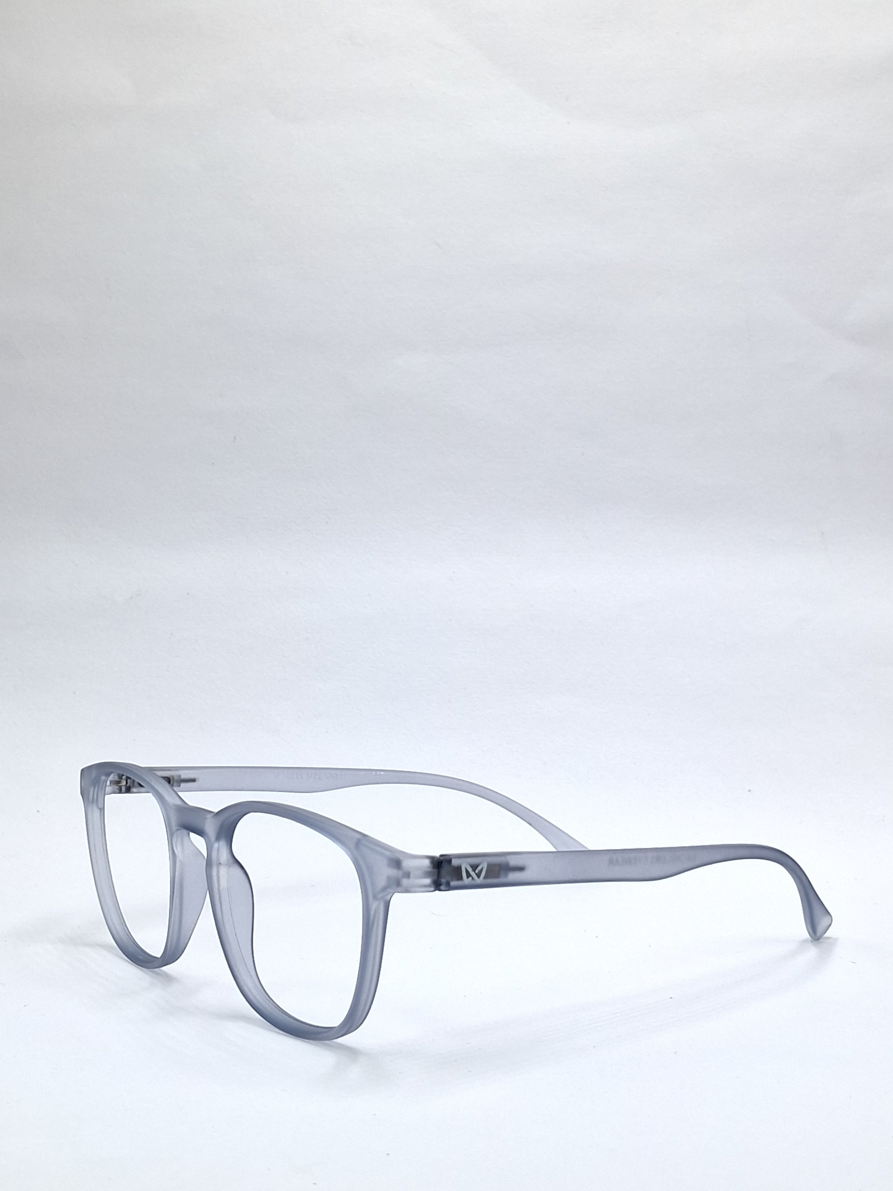 vision plus matte crystal gray frame
