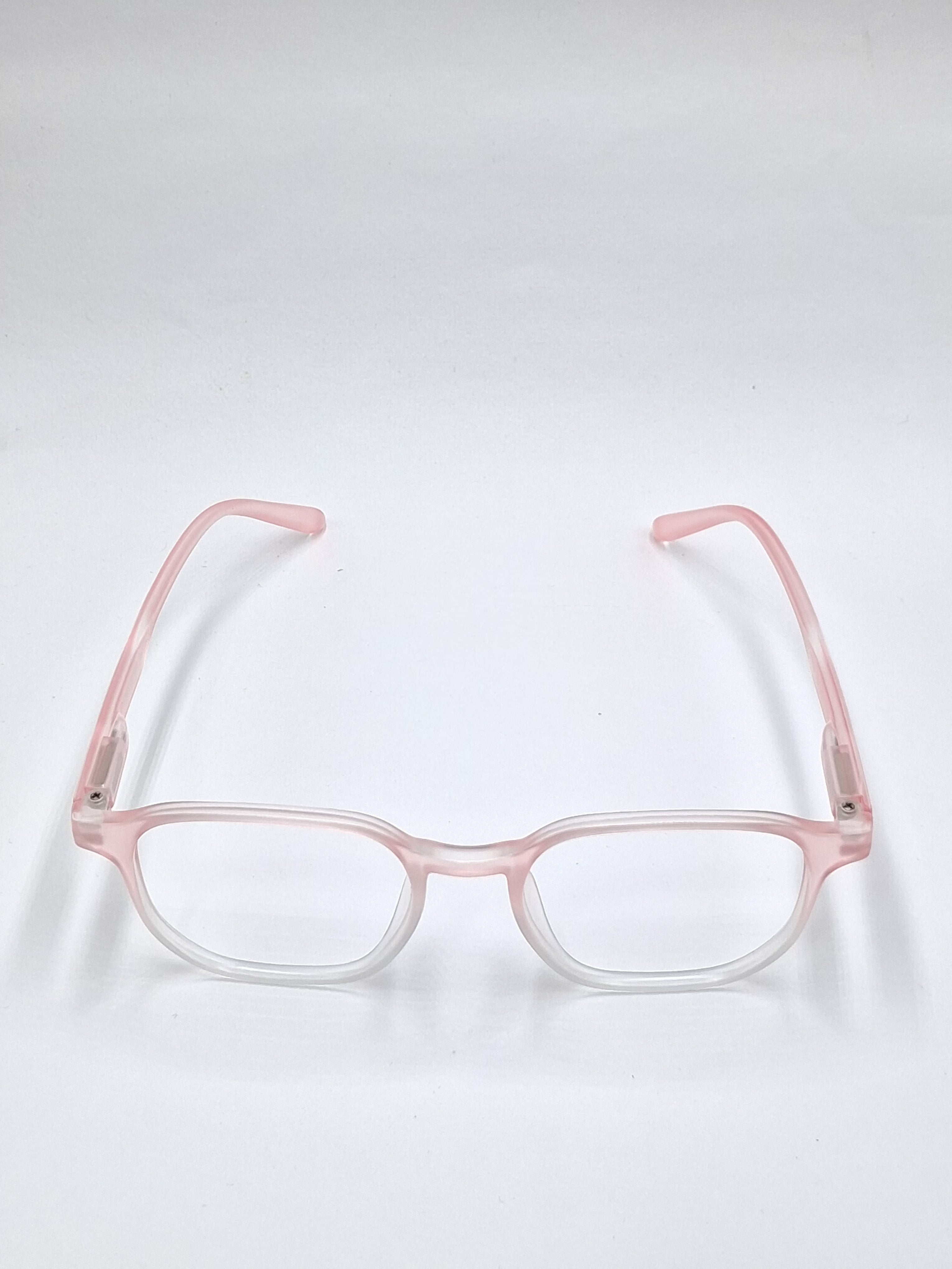 vision plus matte dual pink and white frame