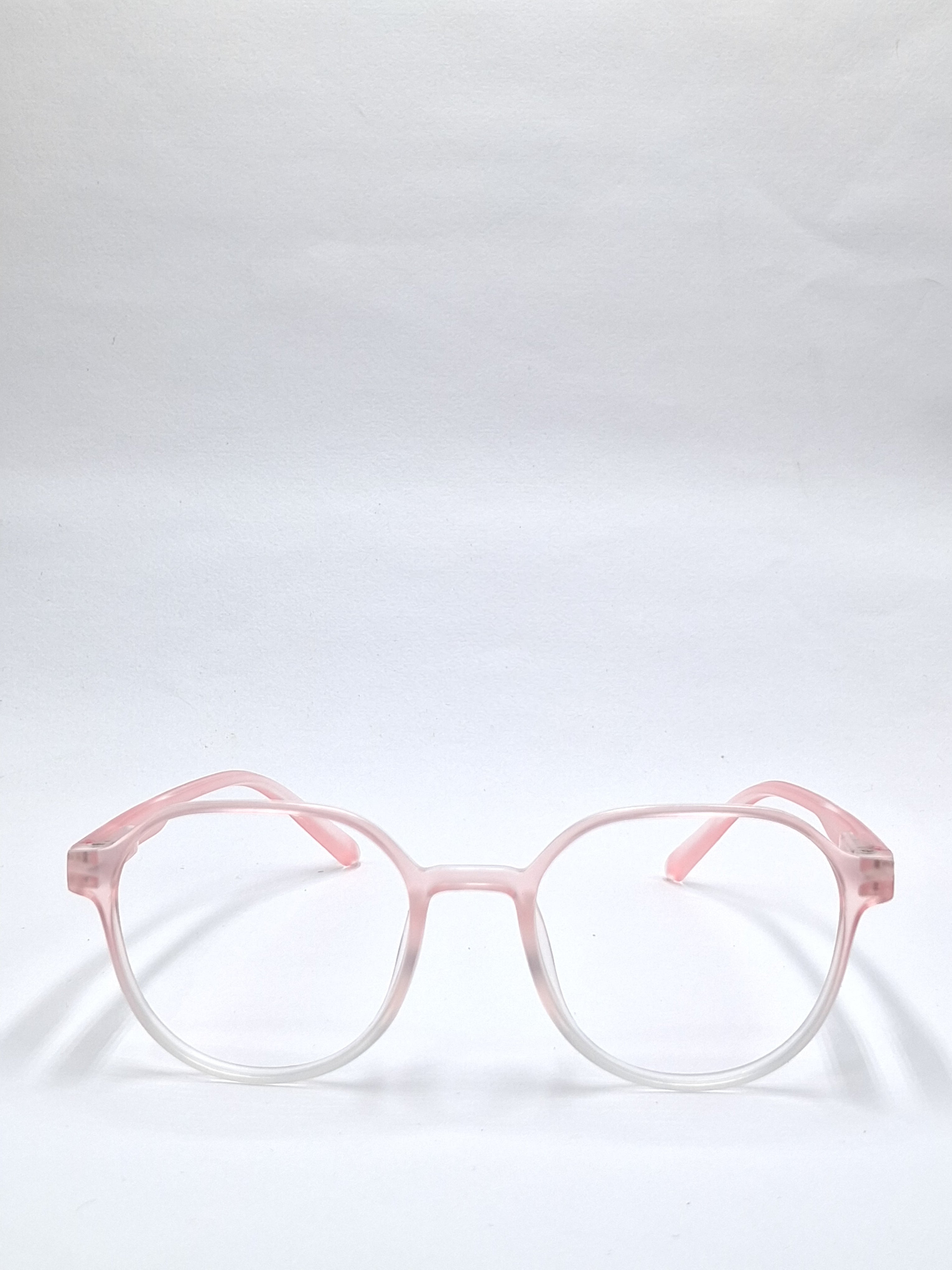 vision plus matte lite pink frame