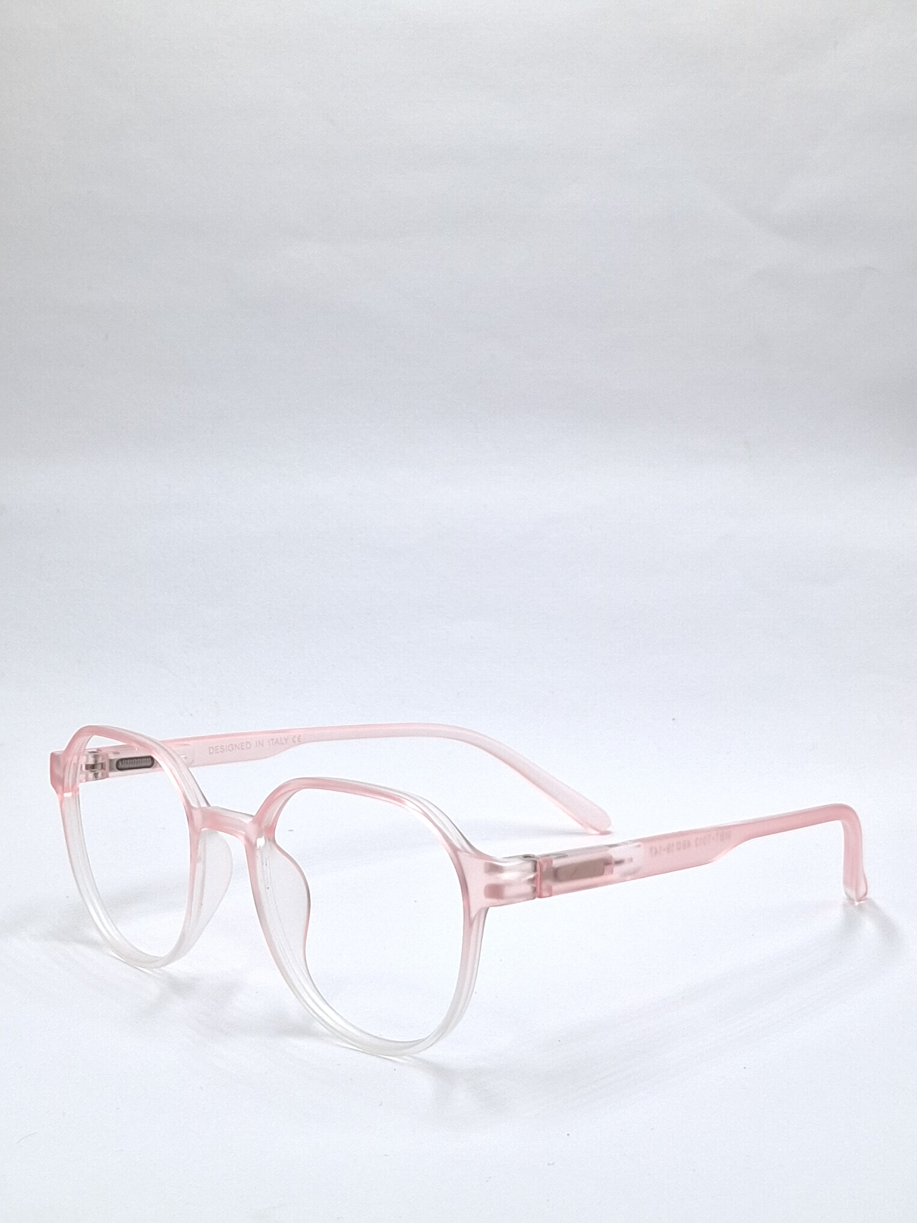 vision plus matte lite pink frame