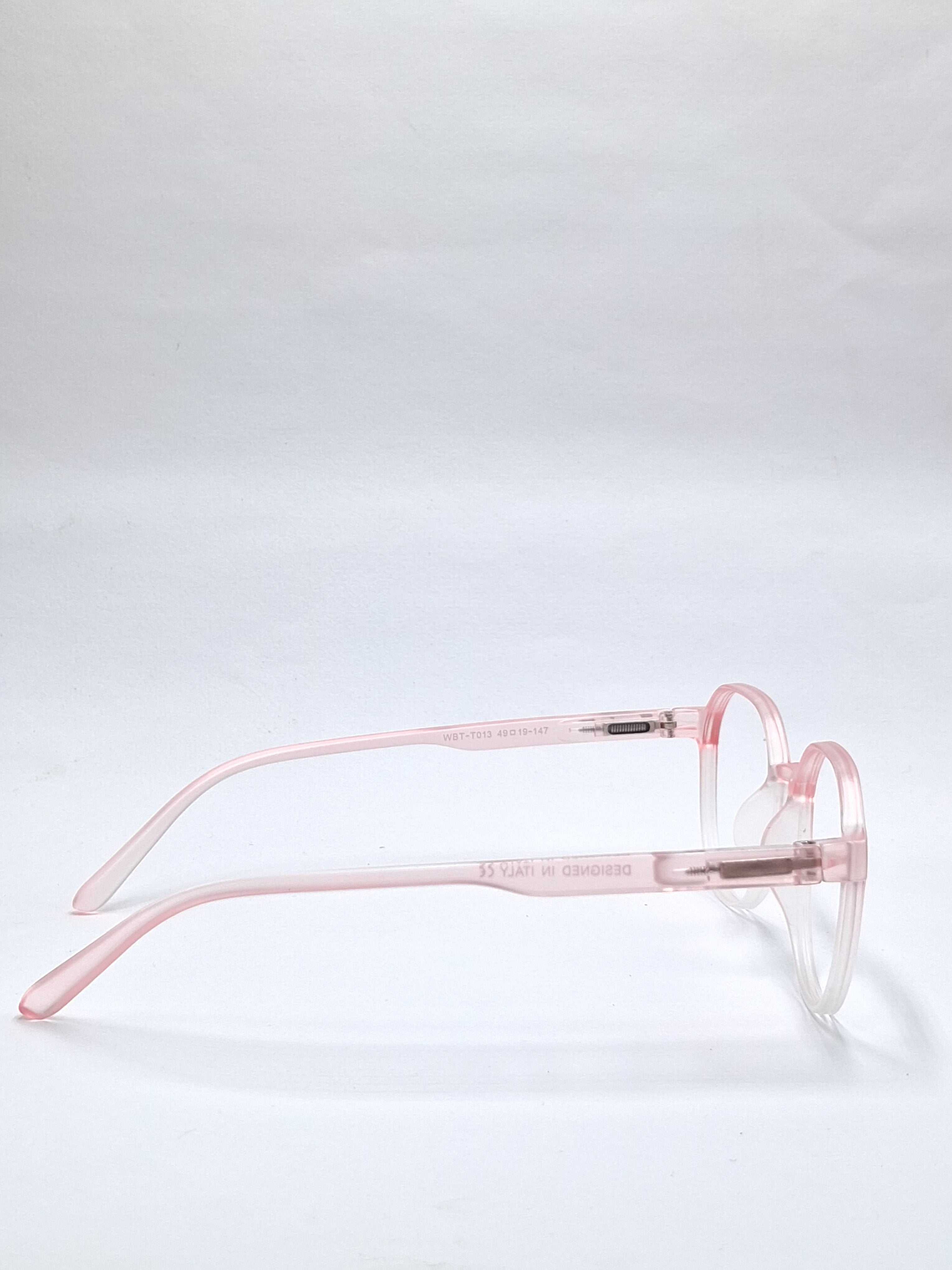 vision plus matte lite pink frame