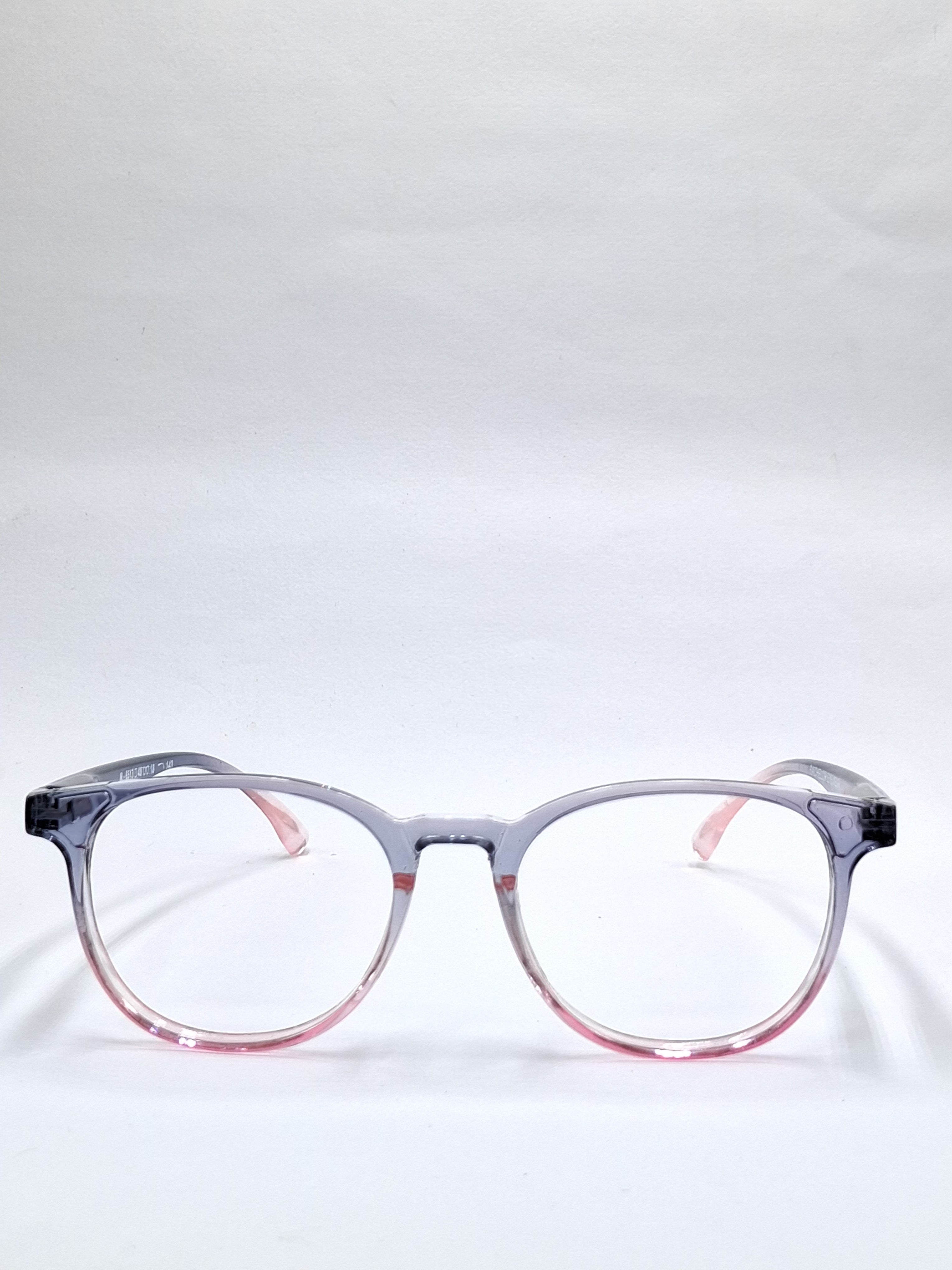 vision plus crystal gray and peach frame