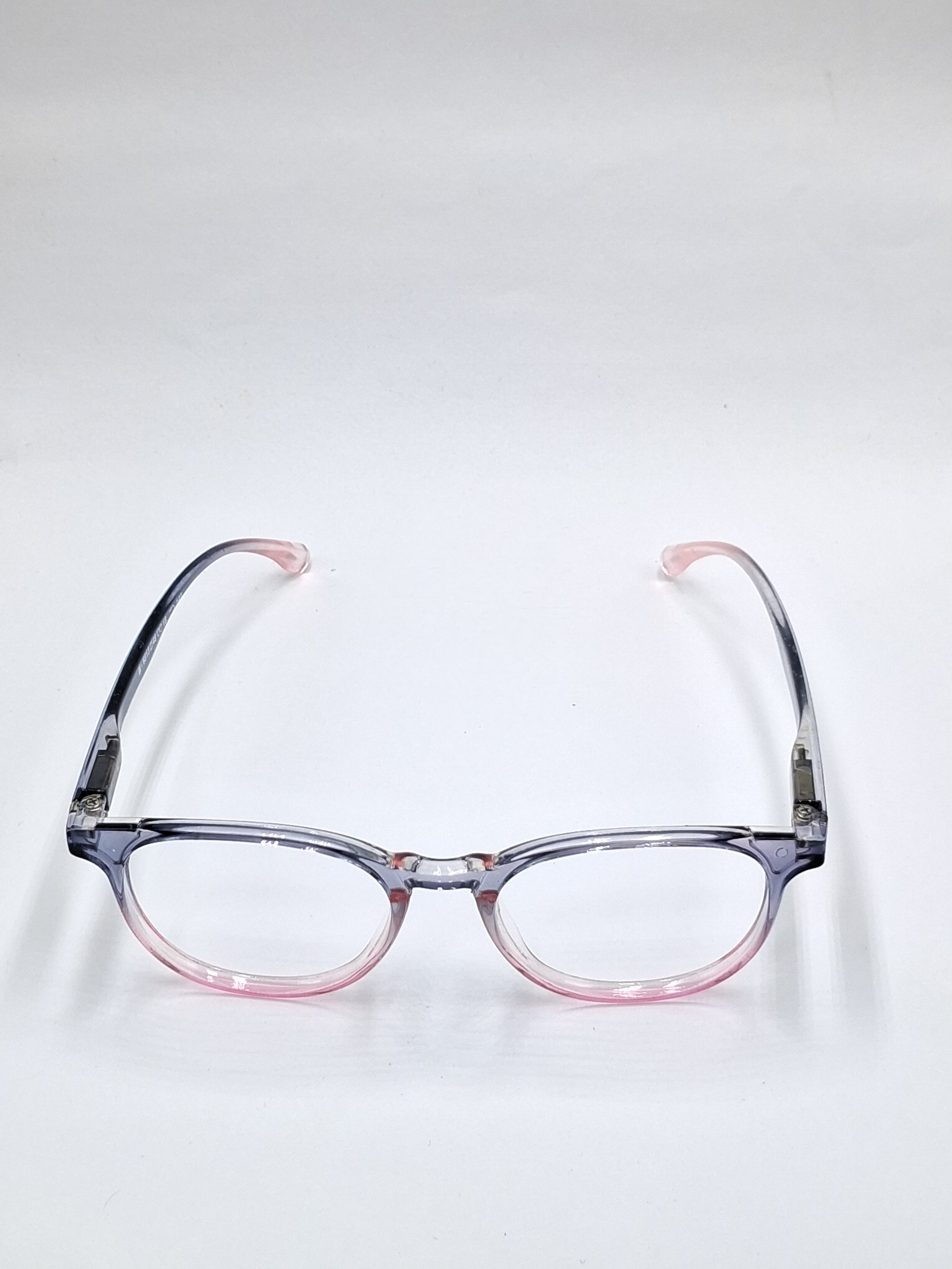 vision plus crystal gray and peach frame
