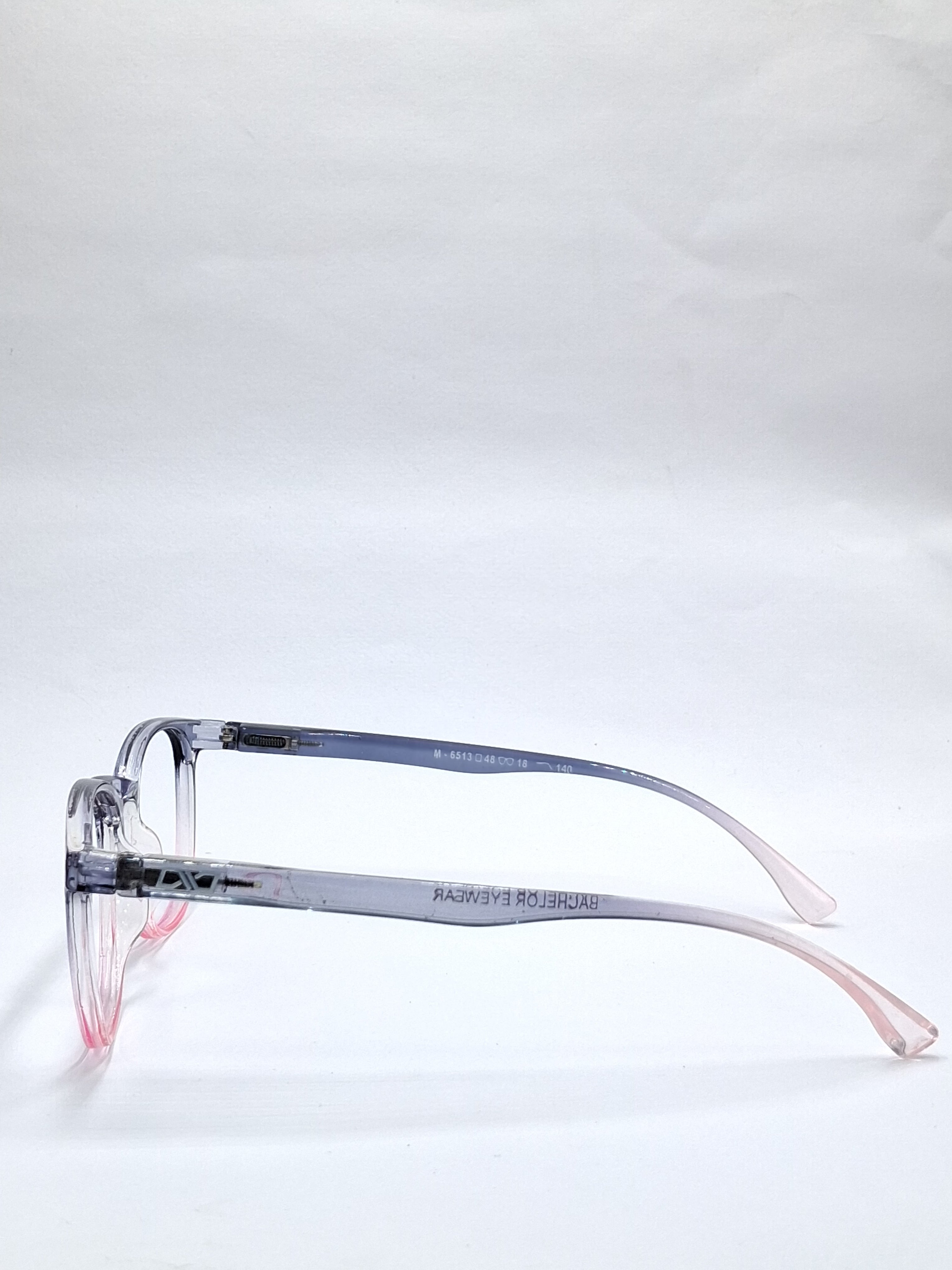 vision plus crystal gray and peach frame