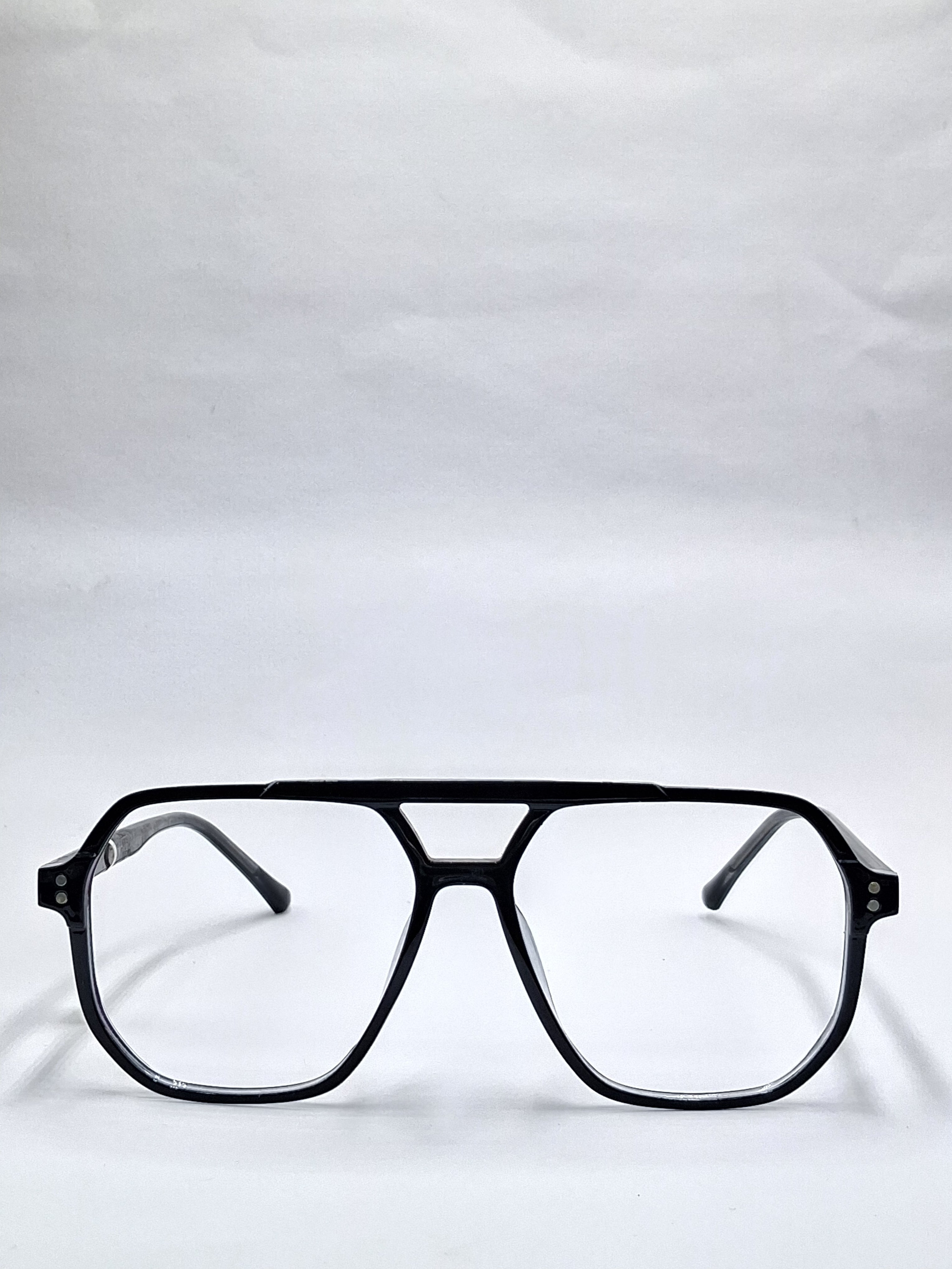 vision plus double bar full black frame