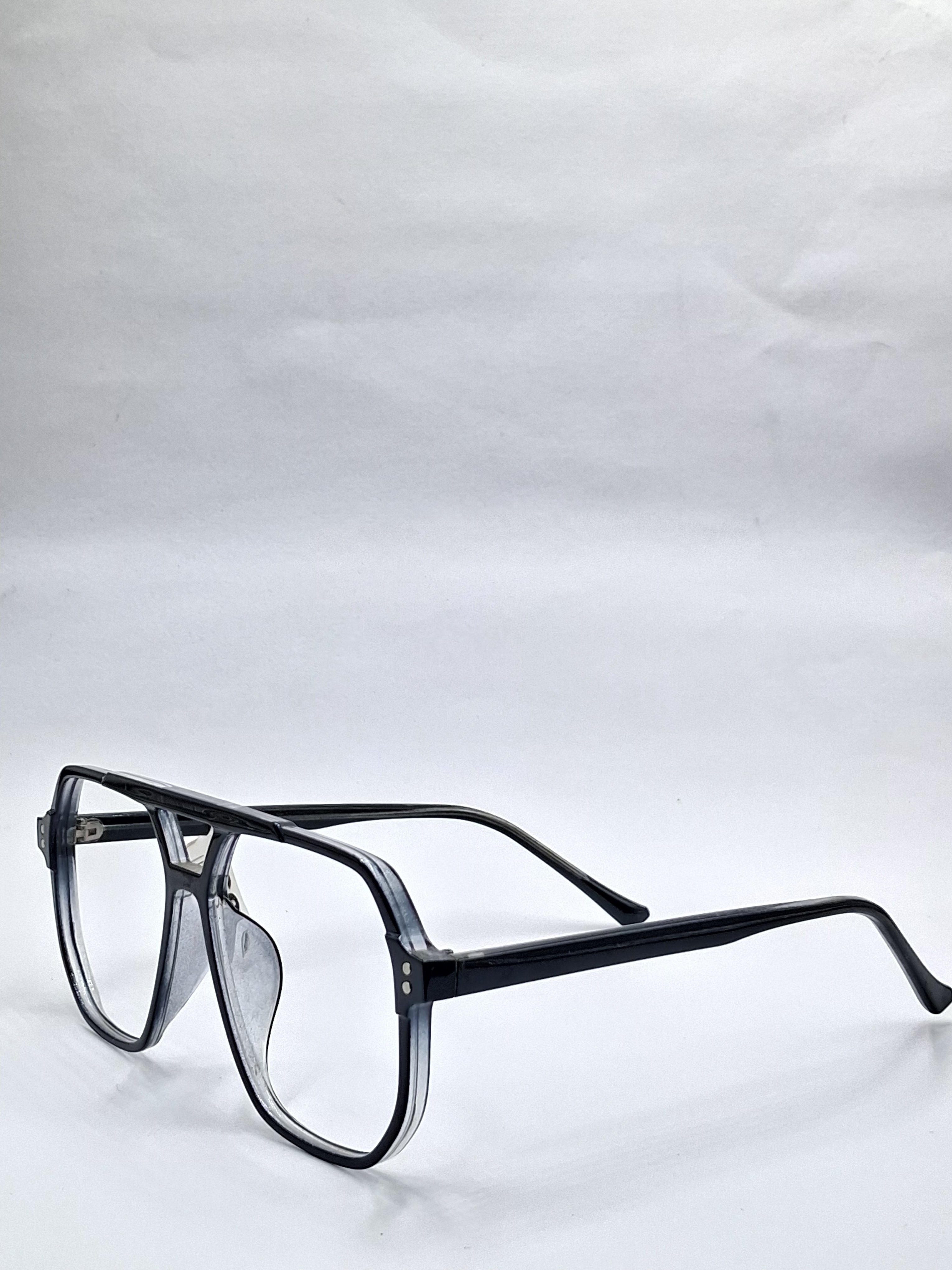 vision plus double bar full black frame