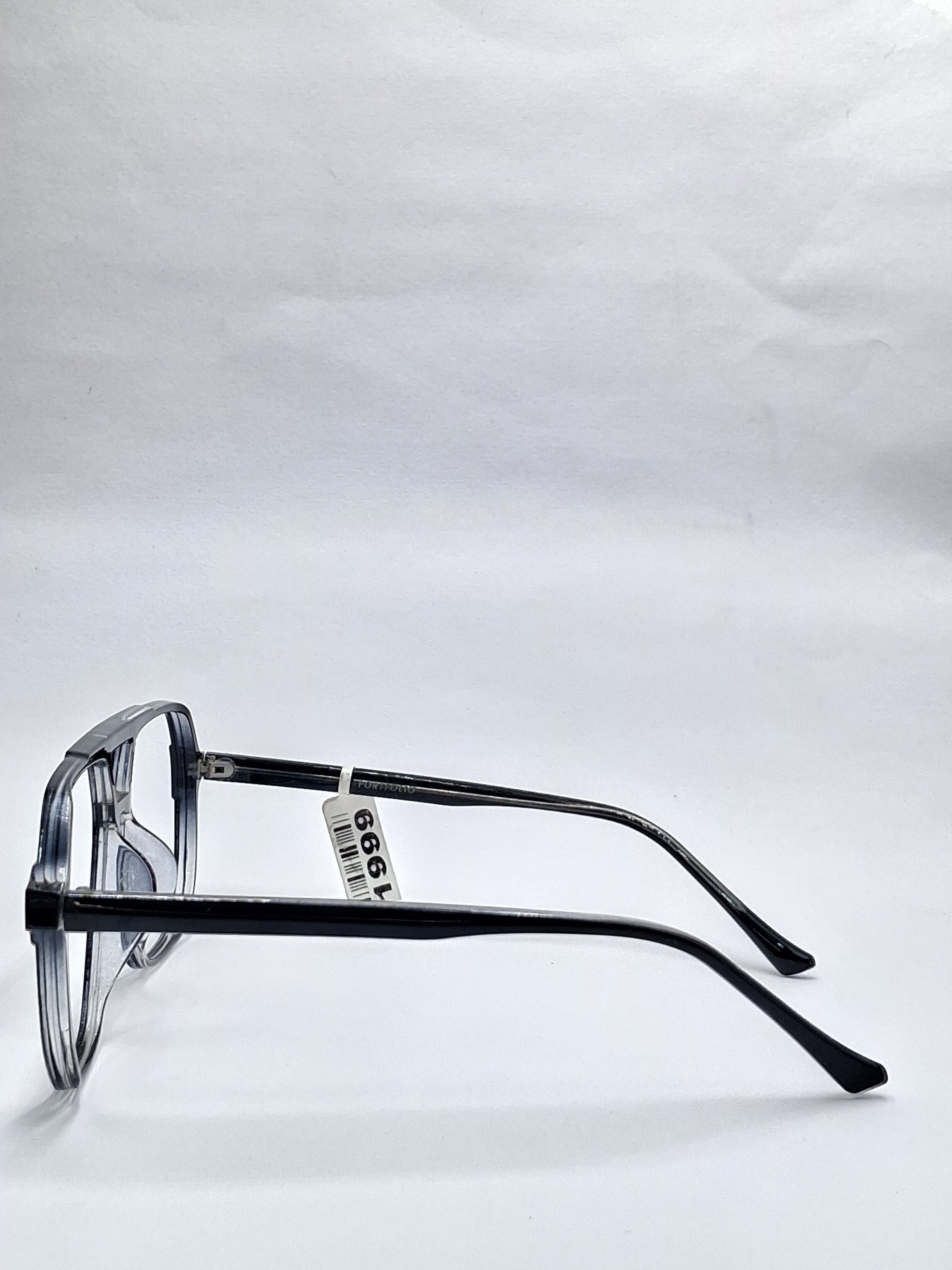 vision plus double bar full black frame