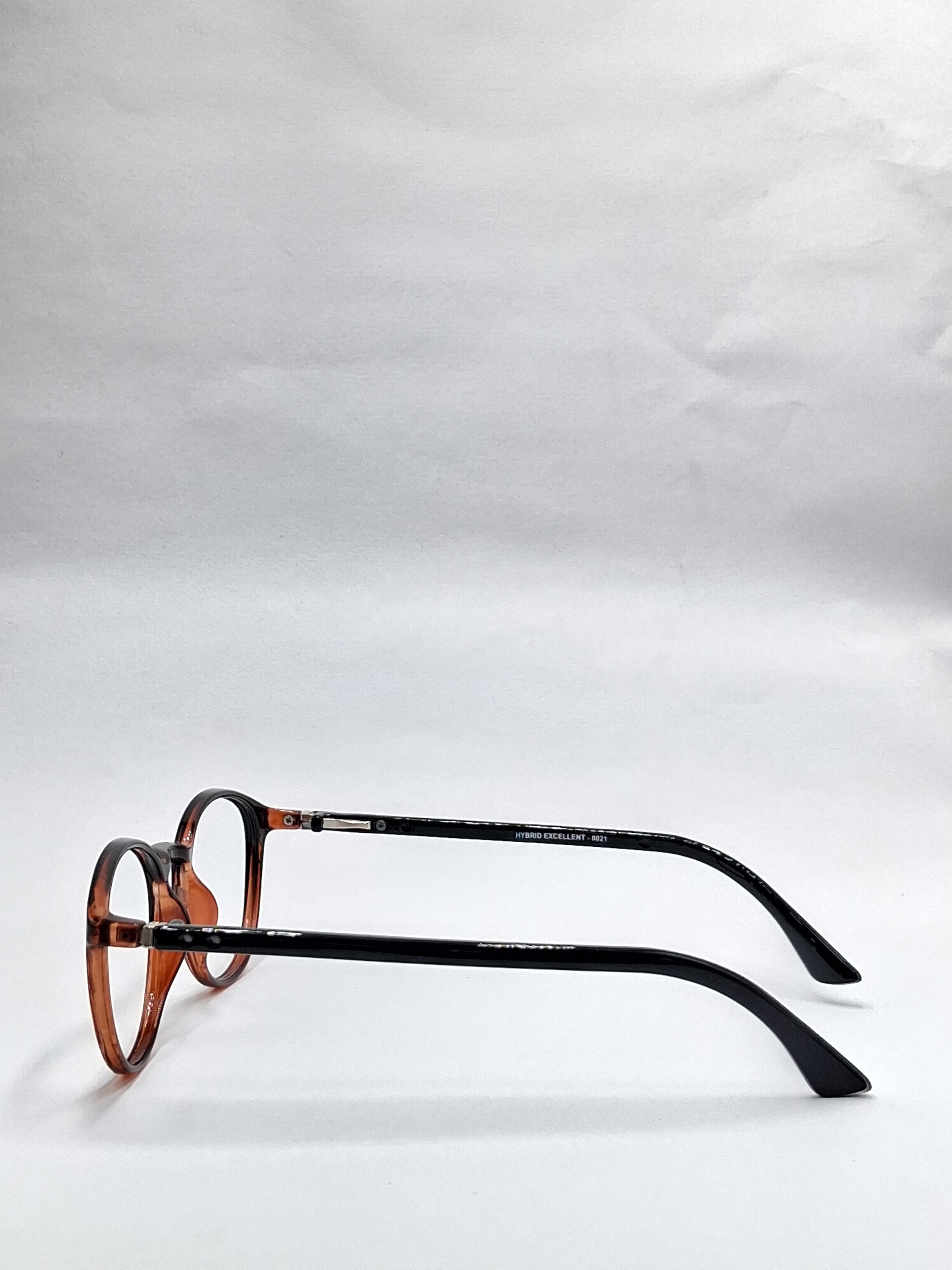 vision plus brown and black stick frame