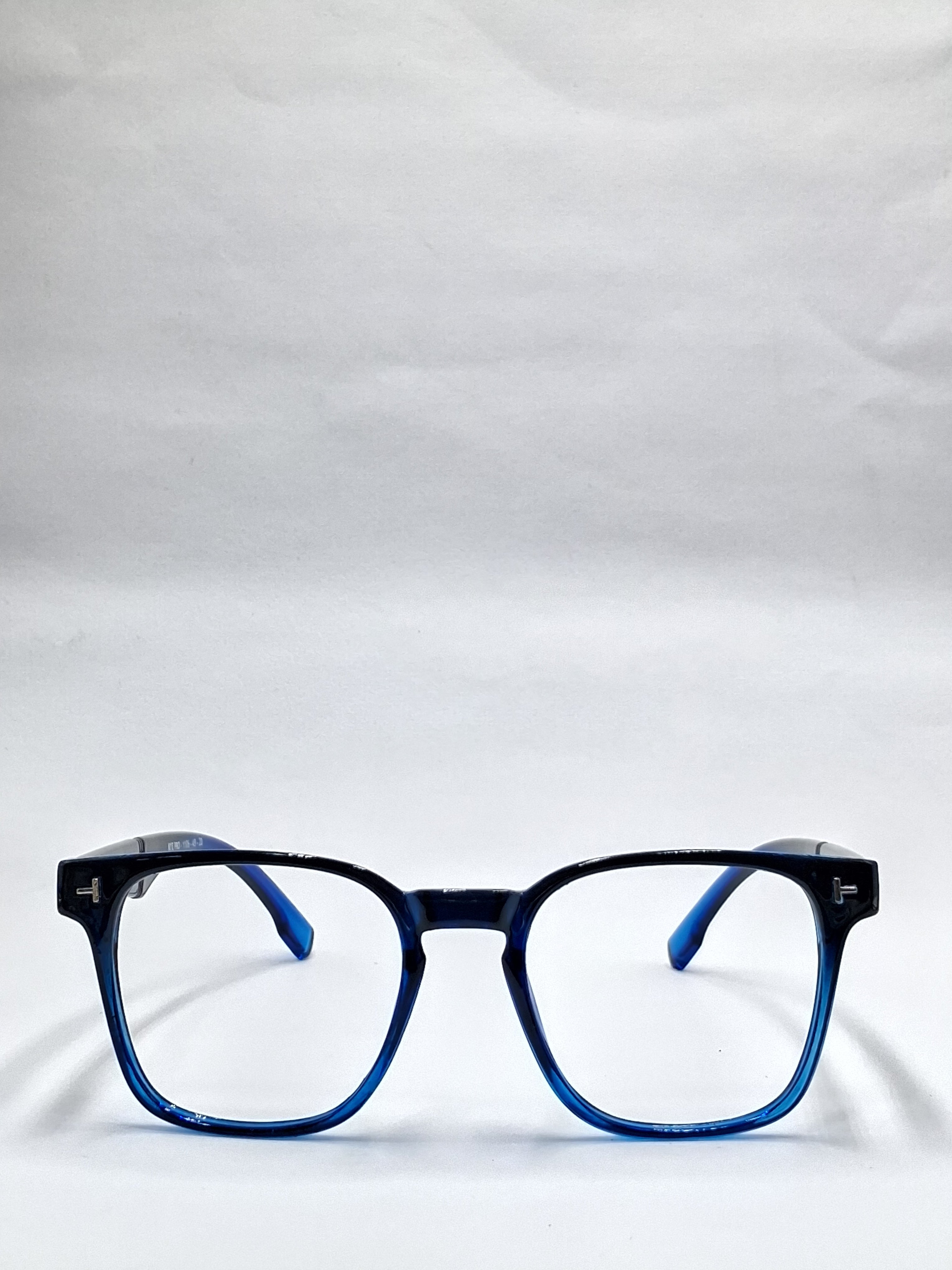 vision plus duale tone blue black frame