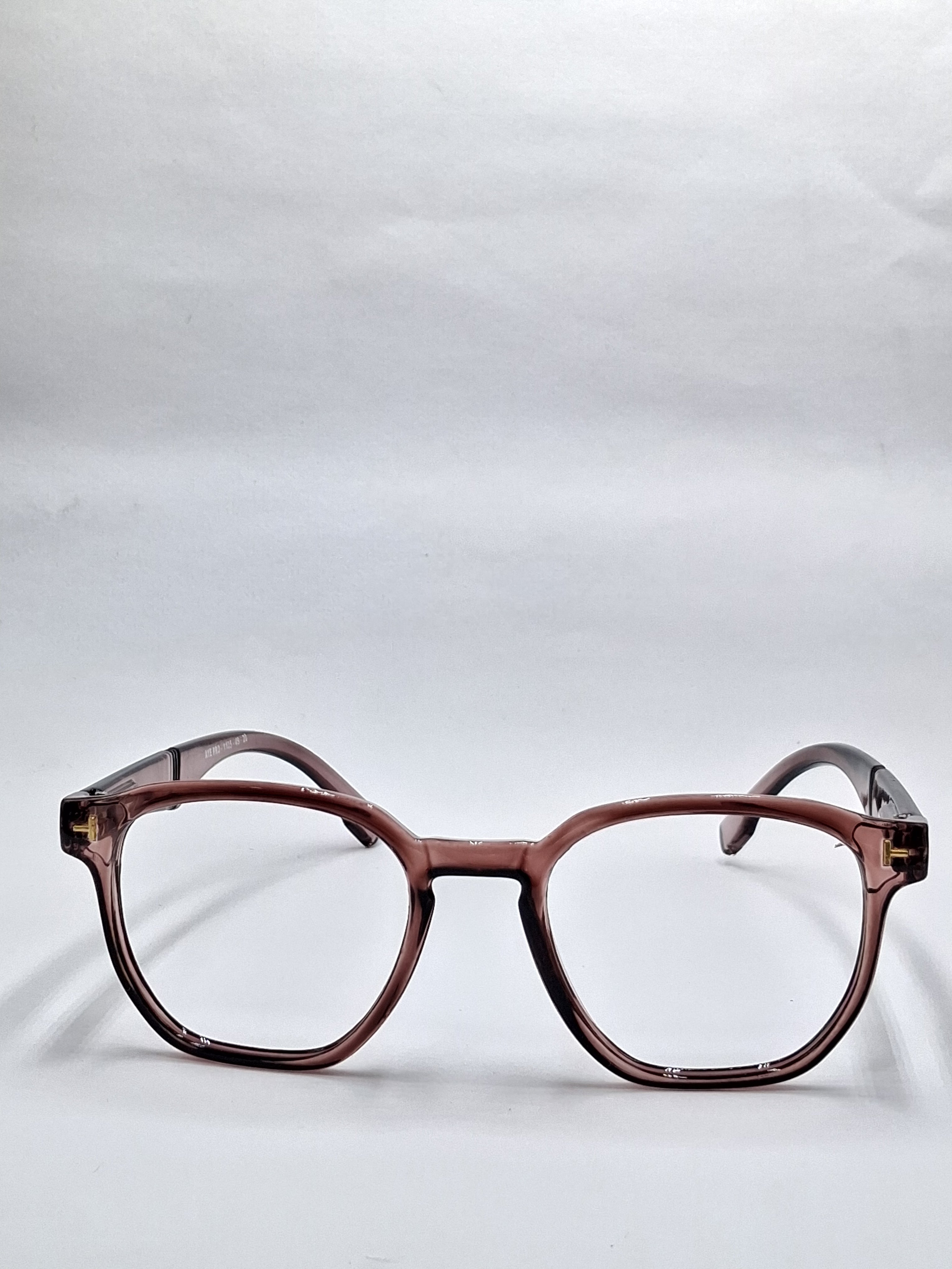 vision plus crystal brown frame