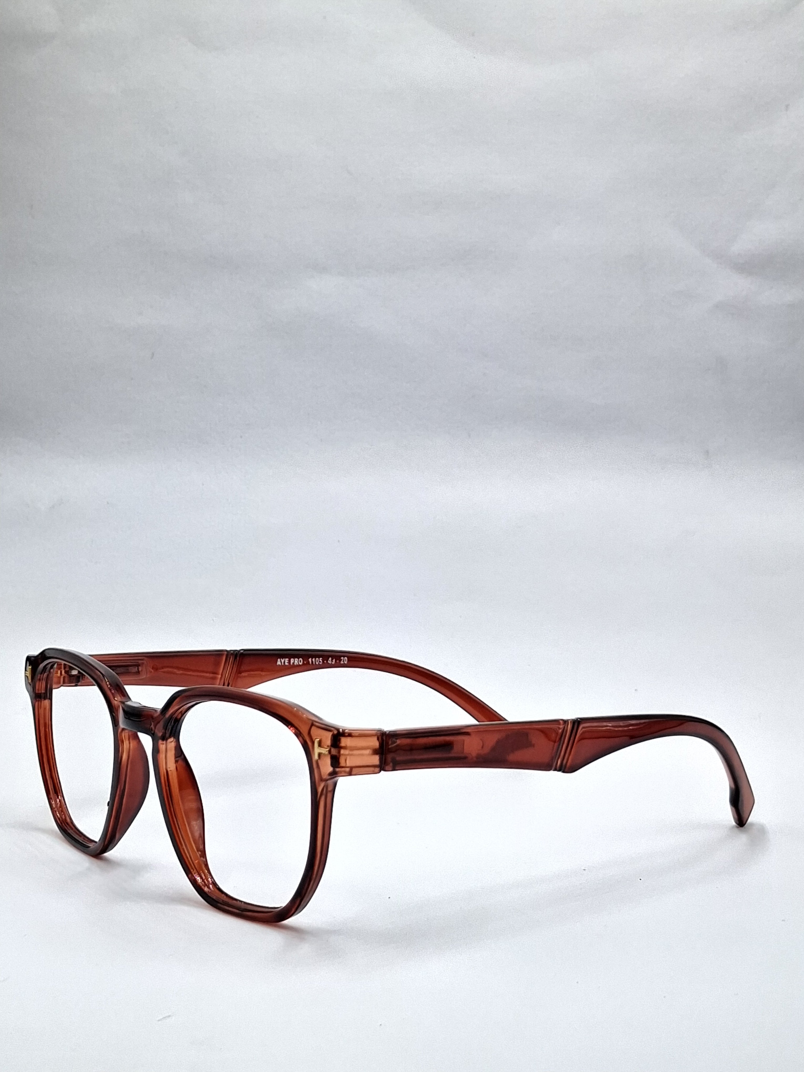 vision plus brown frame