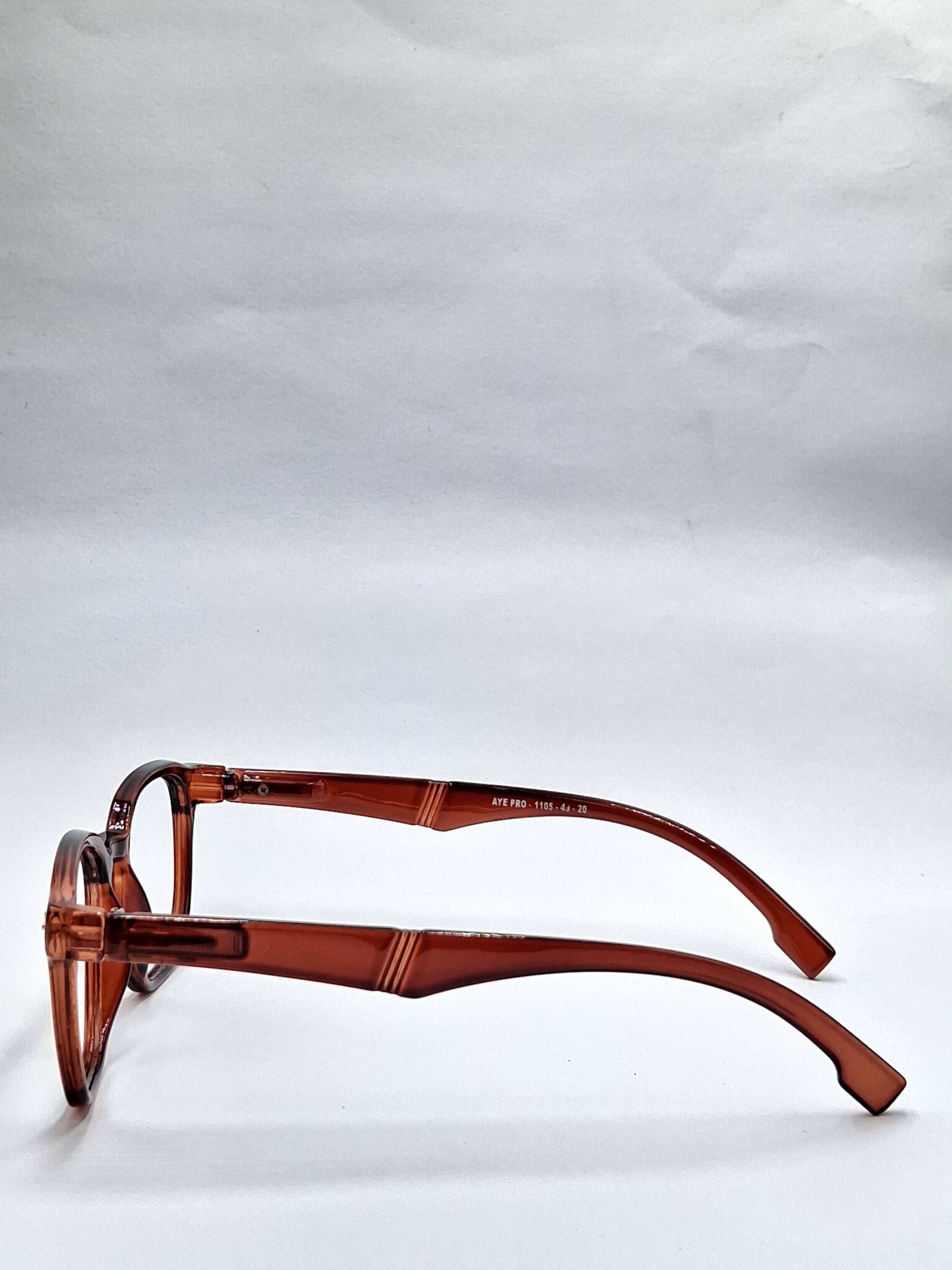 vision plus brown frame