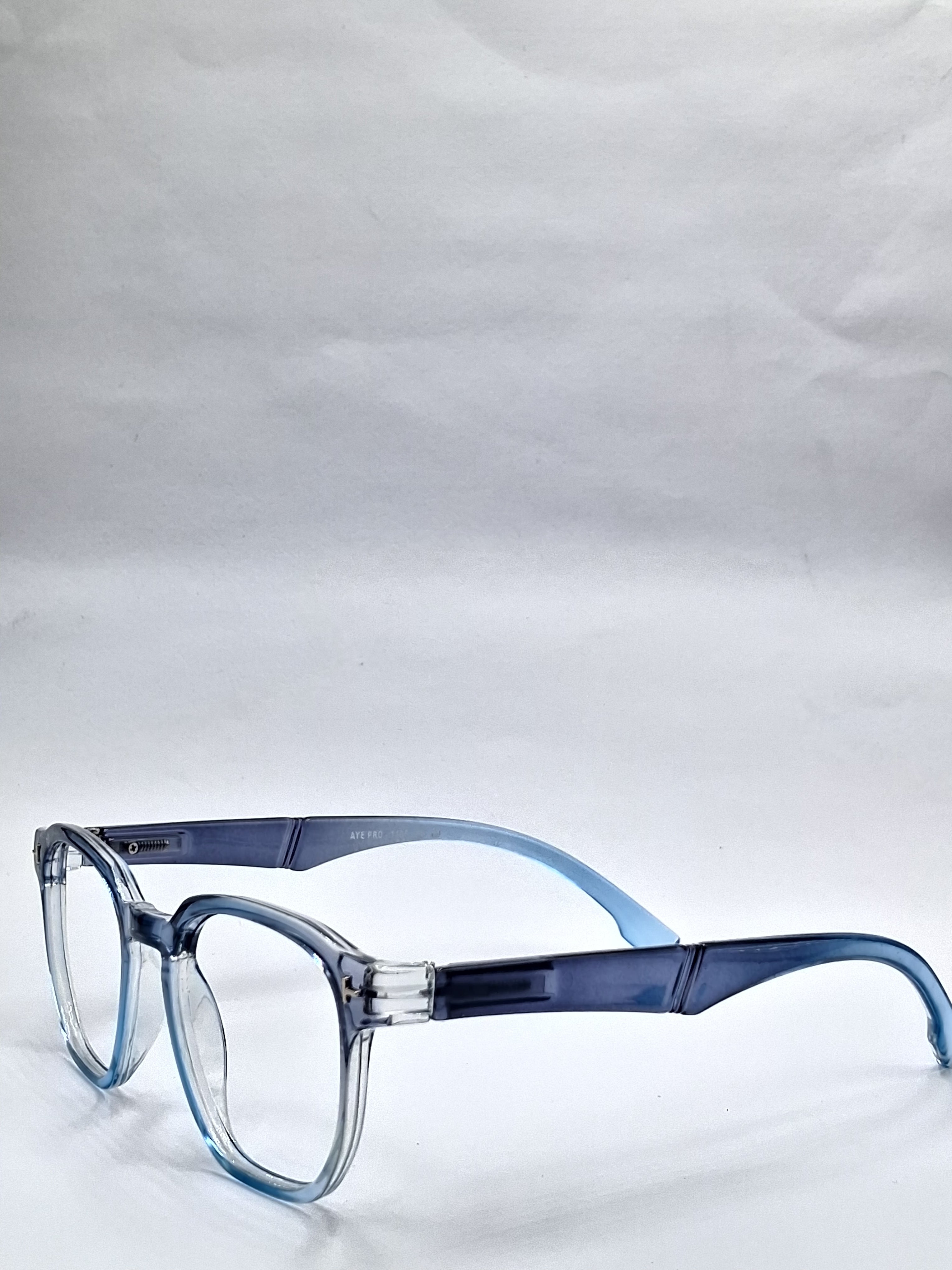vision plus duale tone blue frame