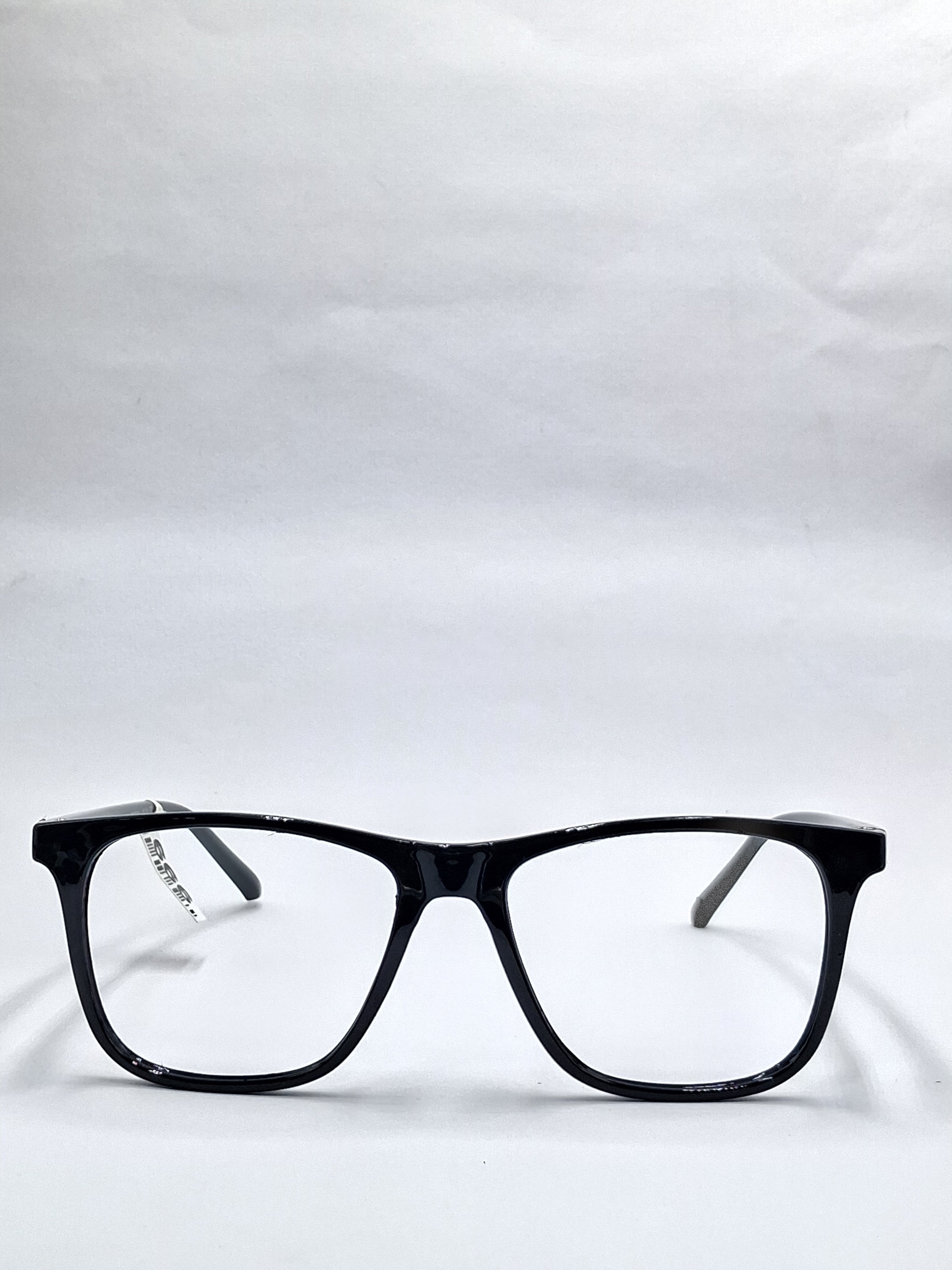 vision plus duale tone black glossy with gray stick frame