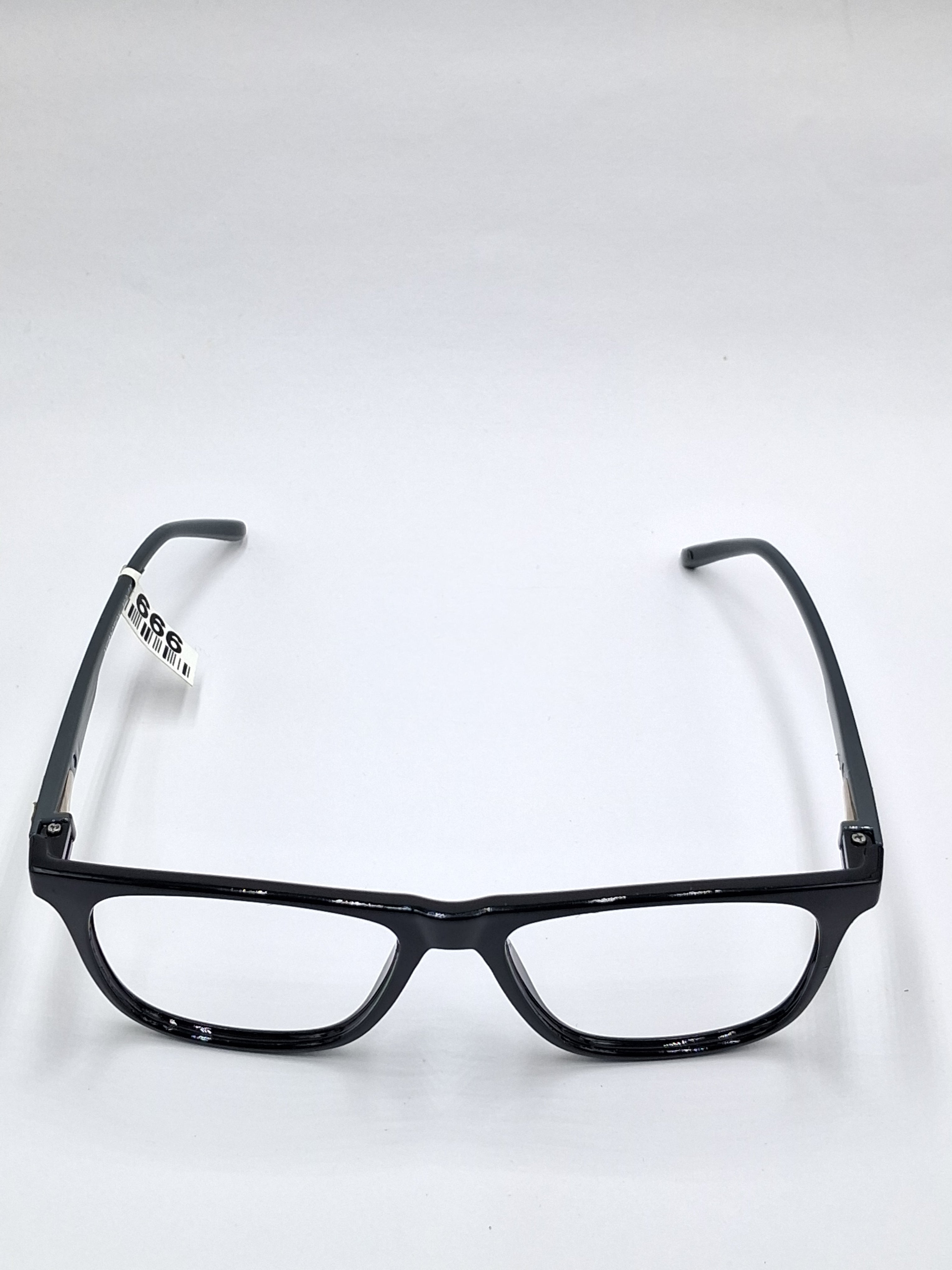 vision plus duale tone black glossy with gray stick frame