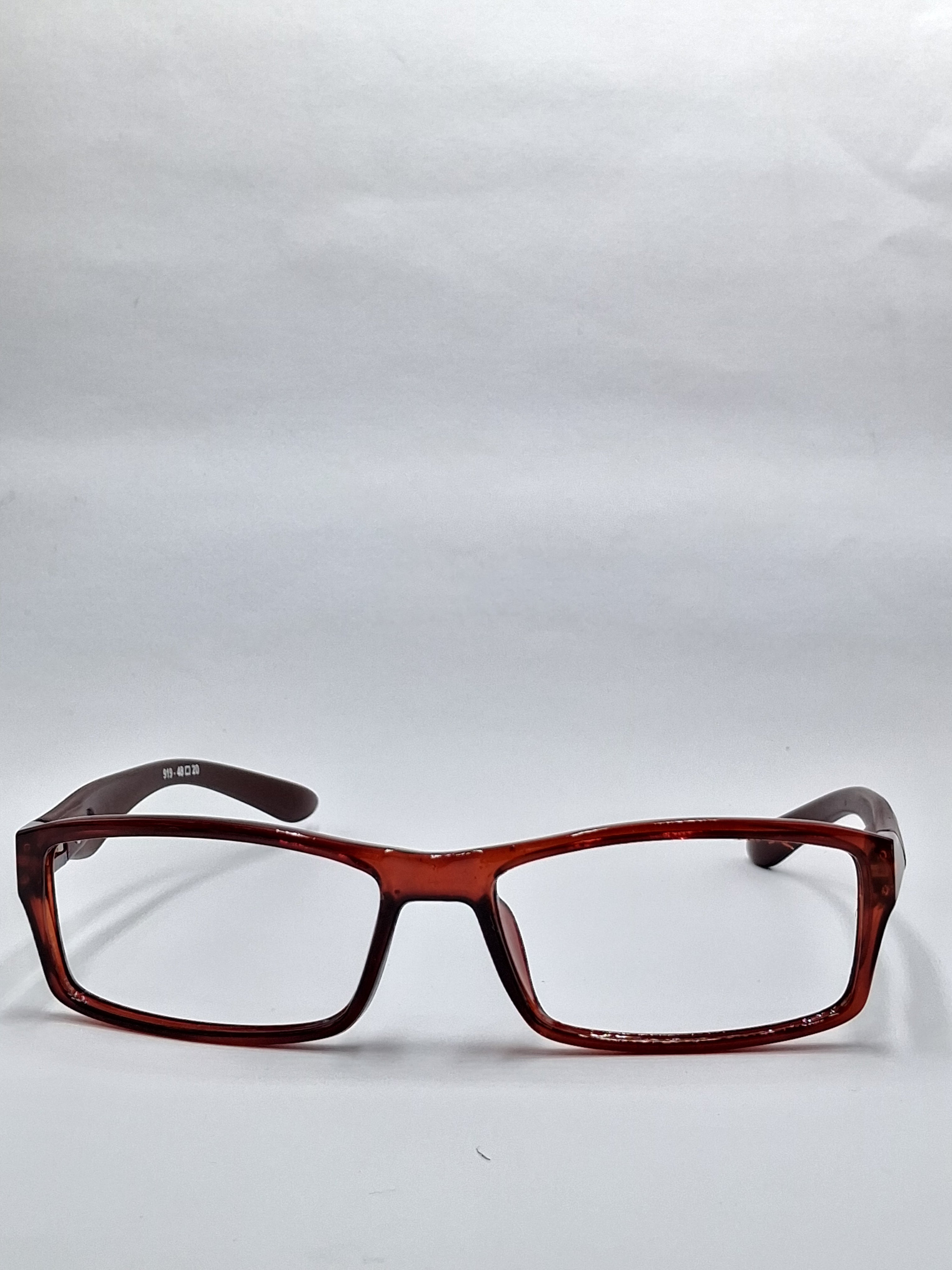 vision plus glossy brown with matte dark brown stick frame