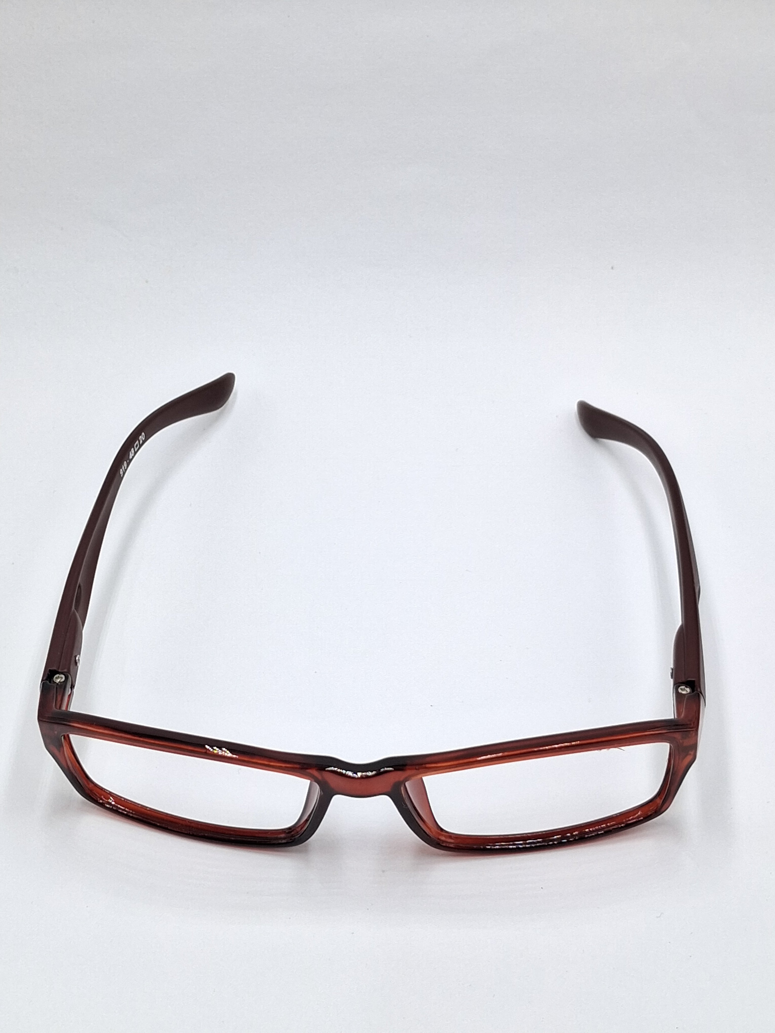 vision plus glossy brown with matte dark brown stick frame