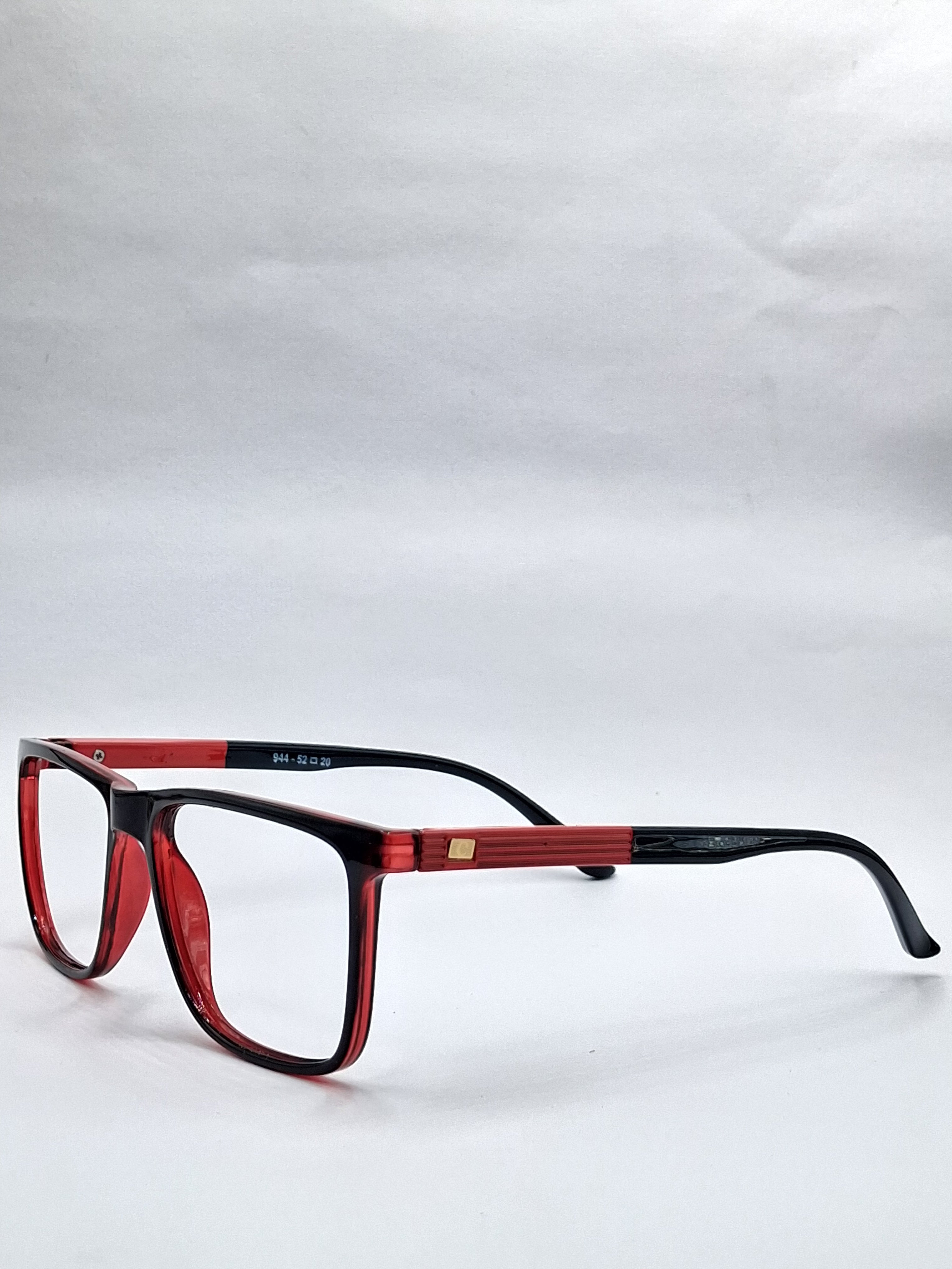 vision plus crystal red frame