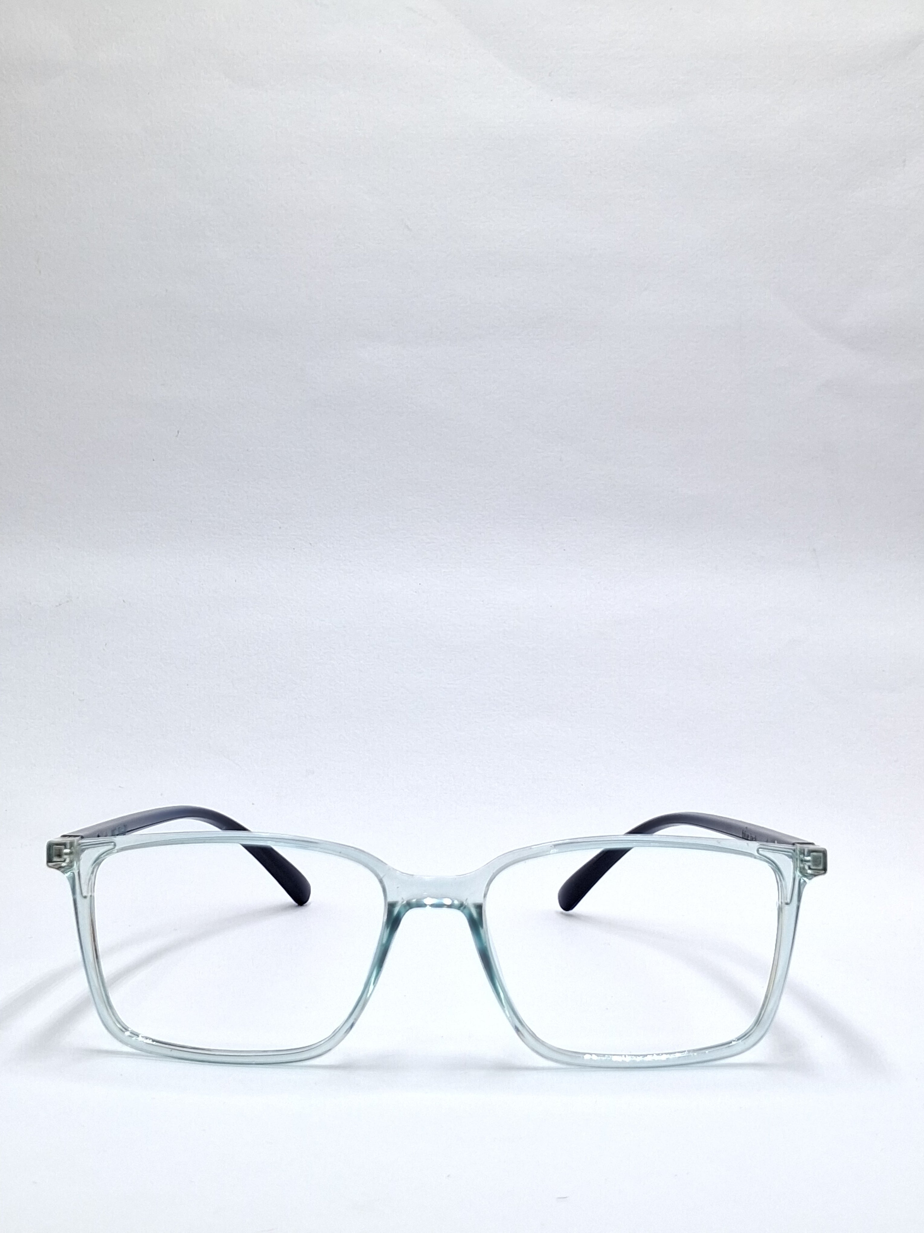 vision plus crystal sky blue with dark blue stick frame