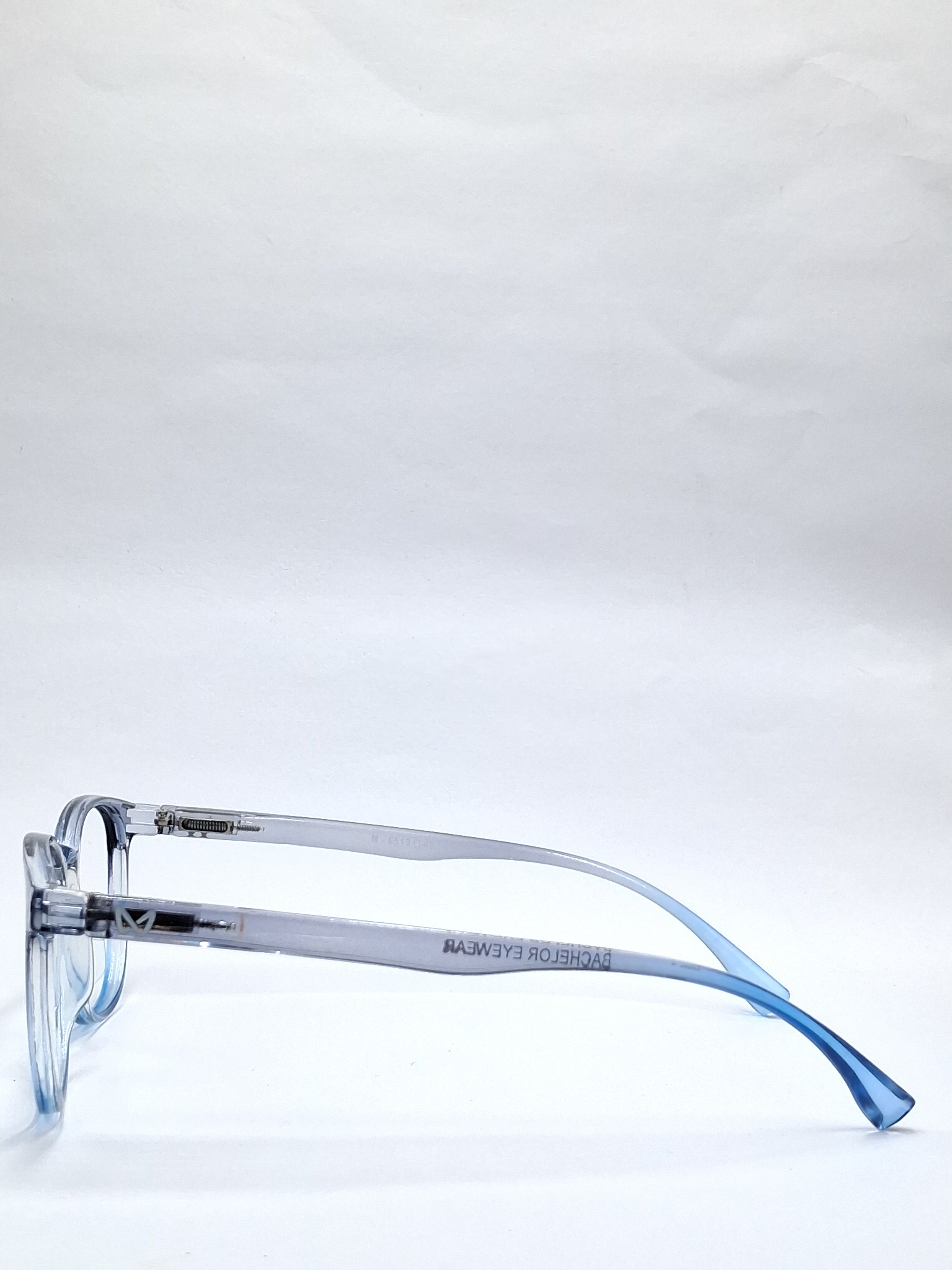 vision plus crystal blue and gray frame