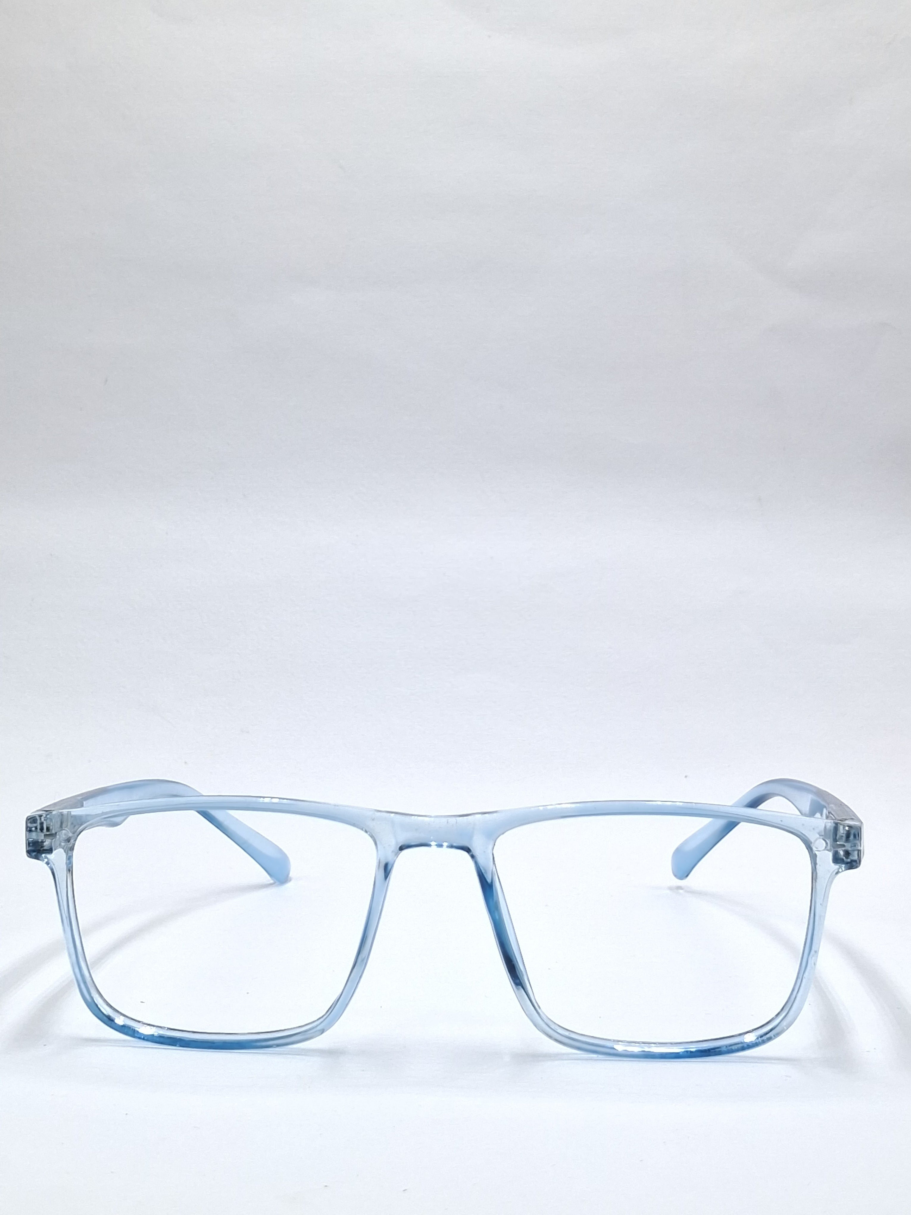 vision plus crystal sky blue frame