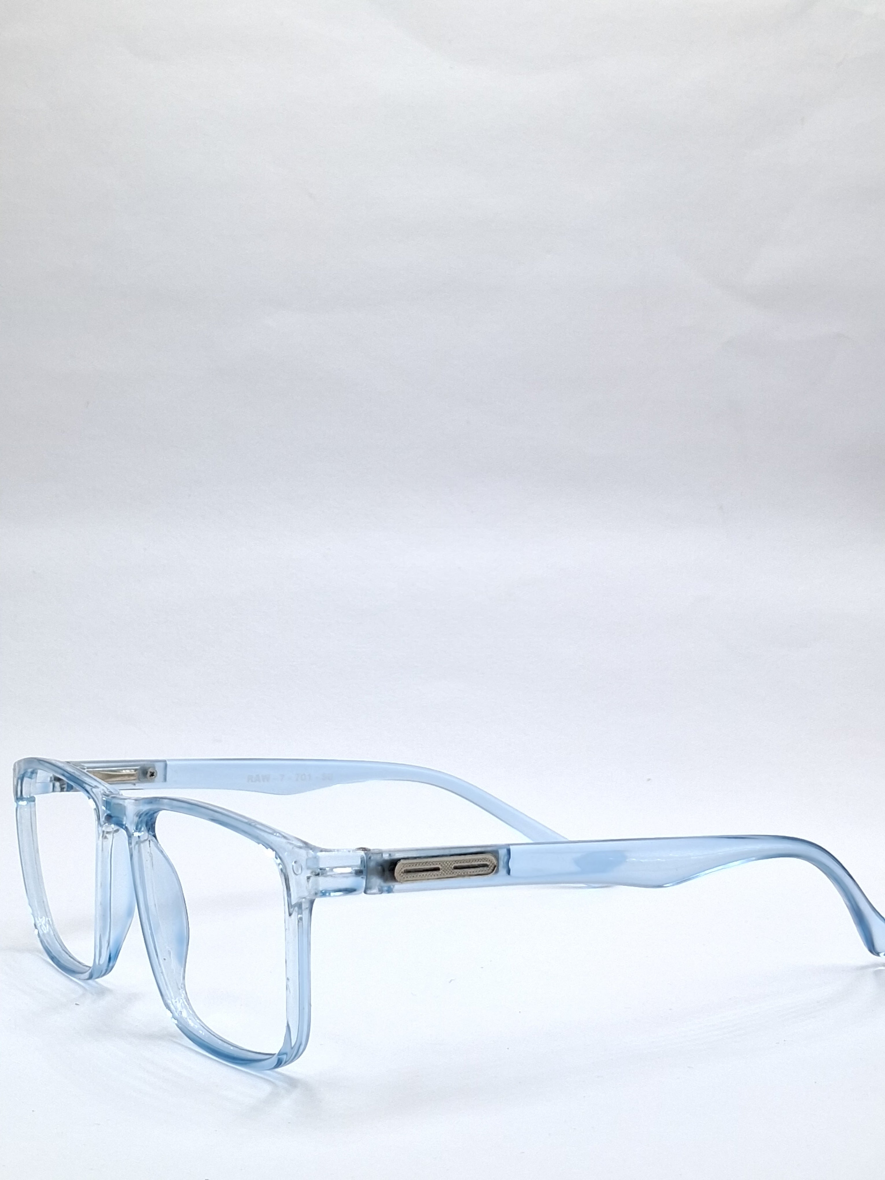 vision plus crystal sky blue frame