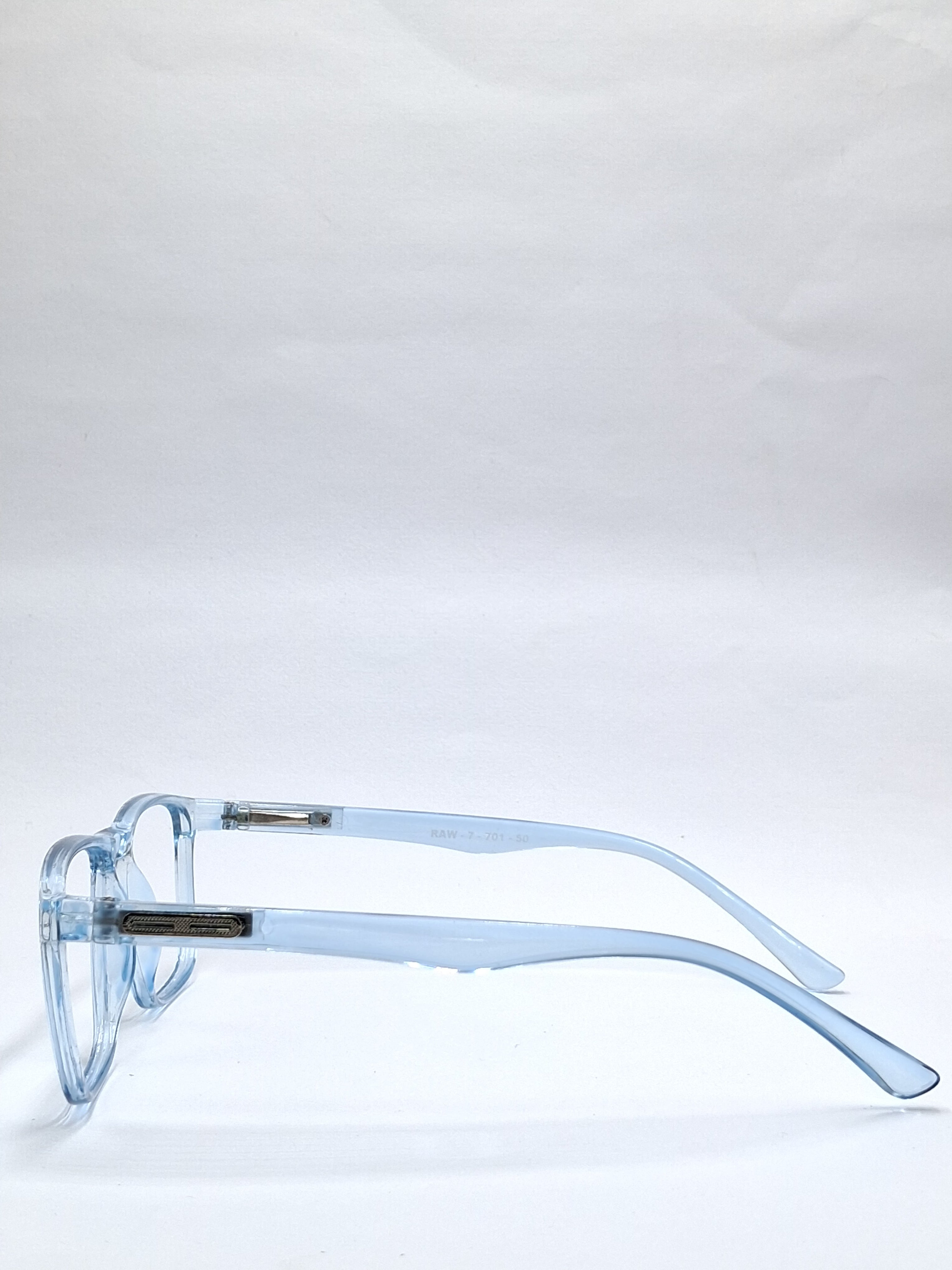 vision plus crystal sky blue frame